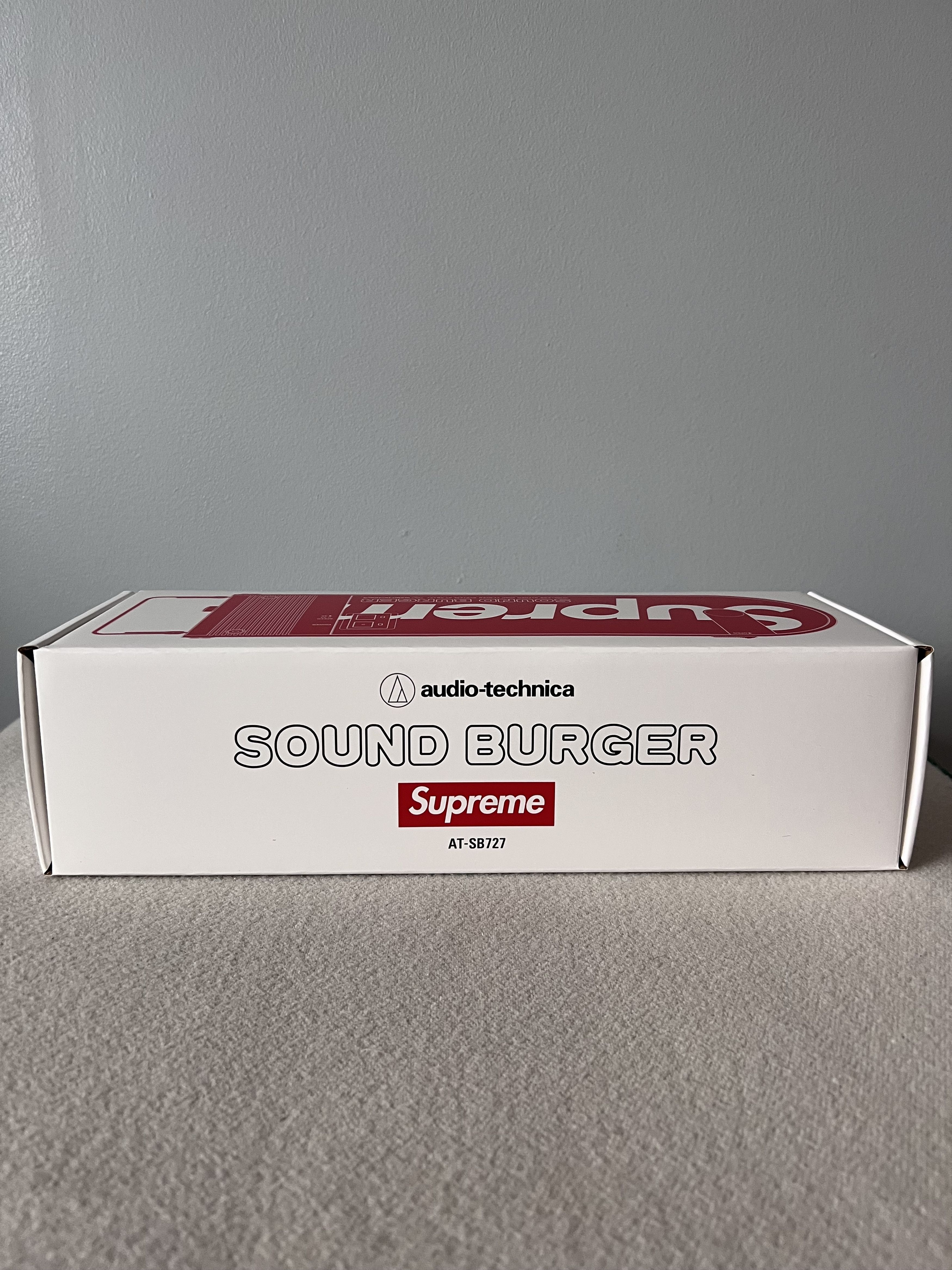 Supreme Supreme Audio Technica Sound Burger Turntable in Red Size ONE SIZE - 2 Thumbnail