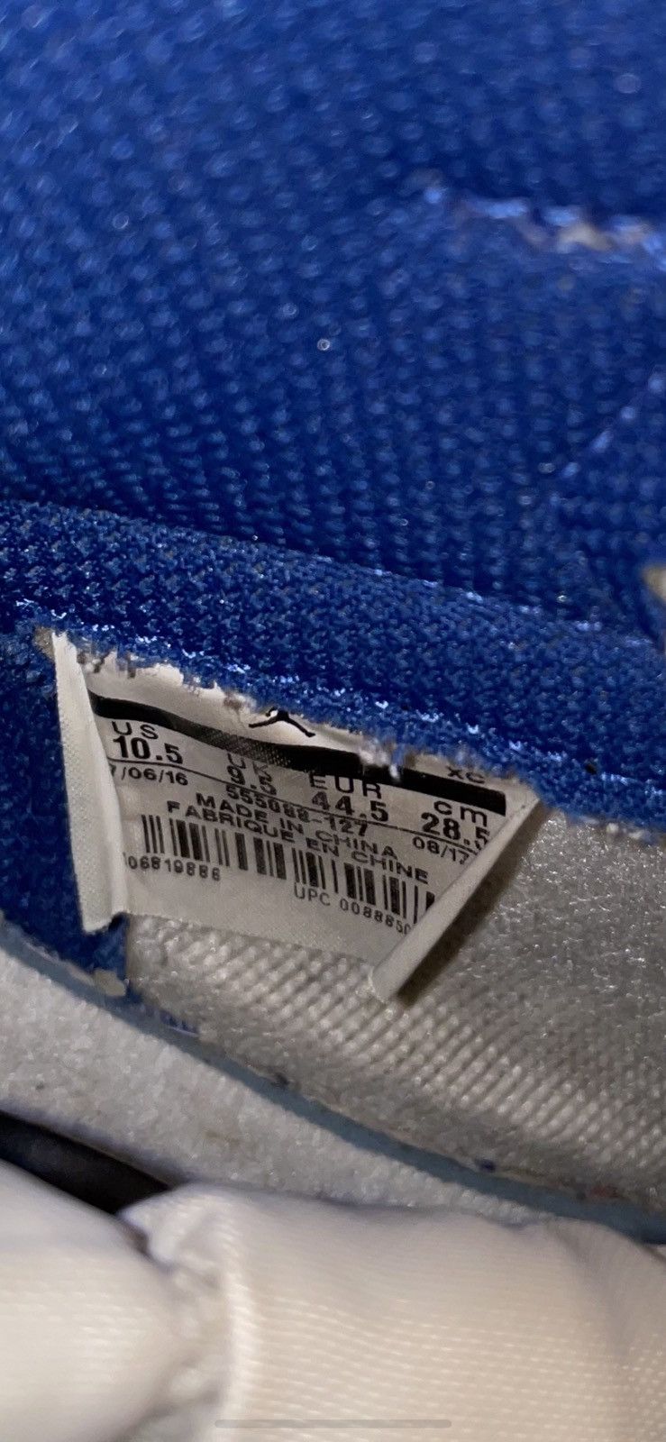 Jordan Brand × Nike Jordan 1 Storm Blue Size US 10.5 / EU 43-44 - 7 Thumbnail