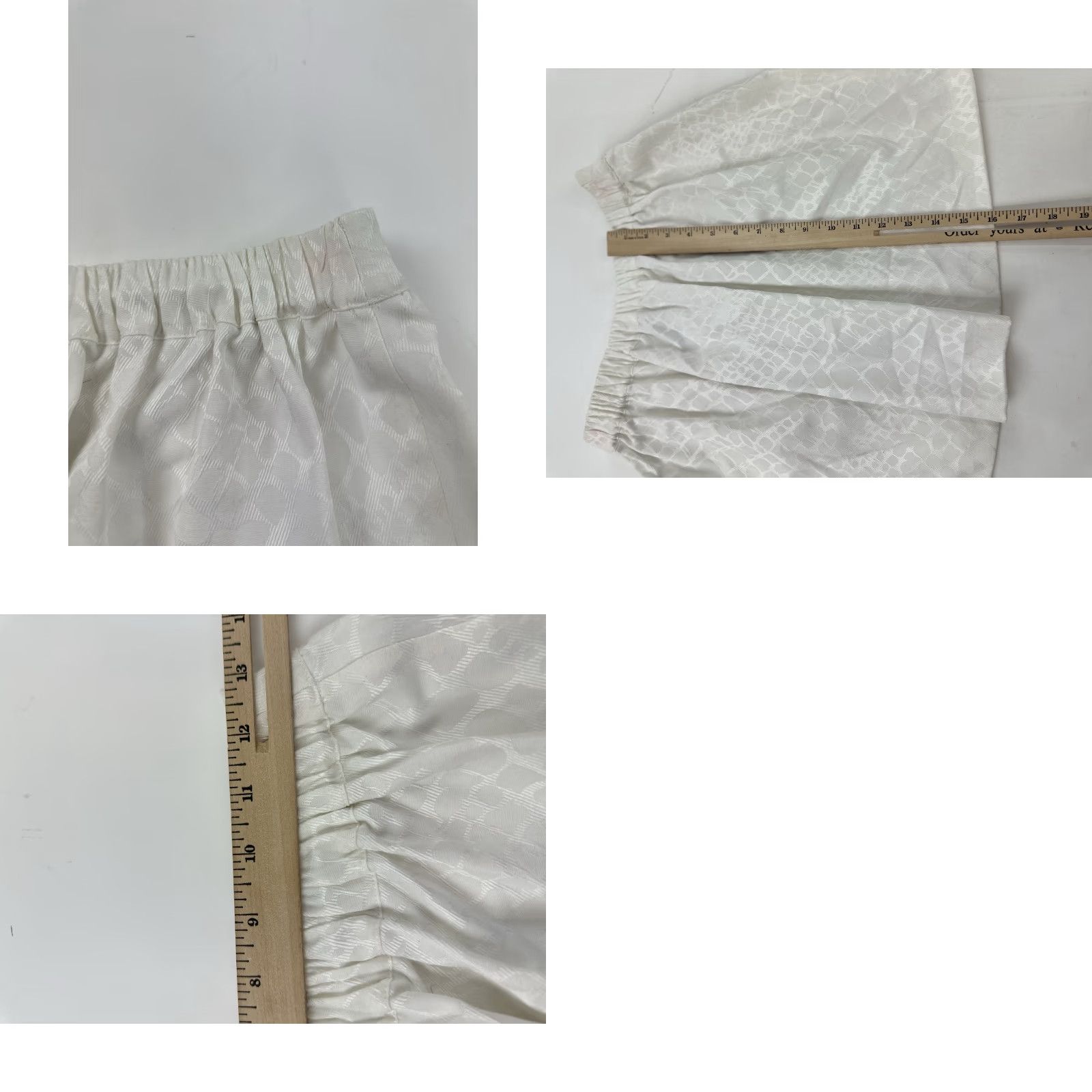 Vintage Eric + Lani Skirt Womens Small White NWT Size 28" / US 6 / IT 42 - 8 Thumbnail