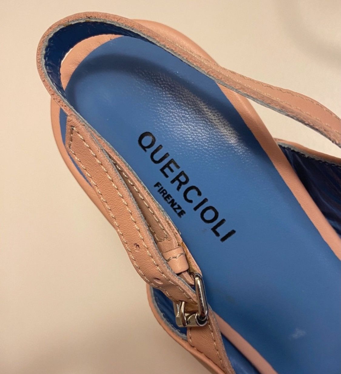 Quercioli Slingback leather Quercioli Size US 7 / IT 37 - 10 Thumbnail