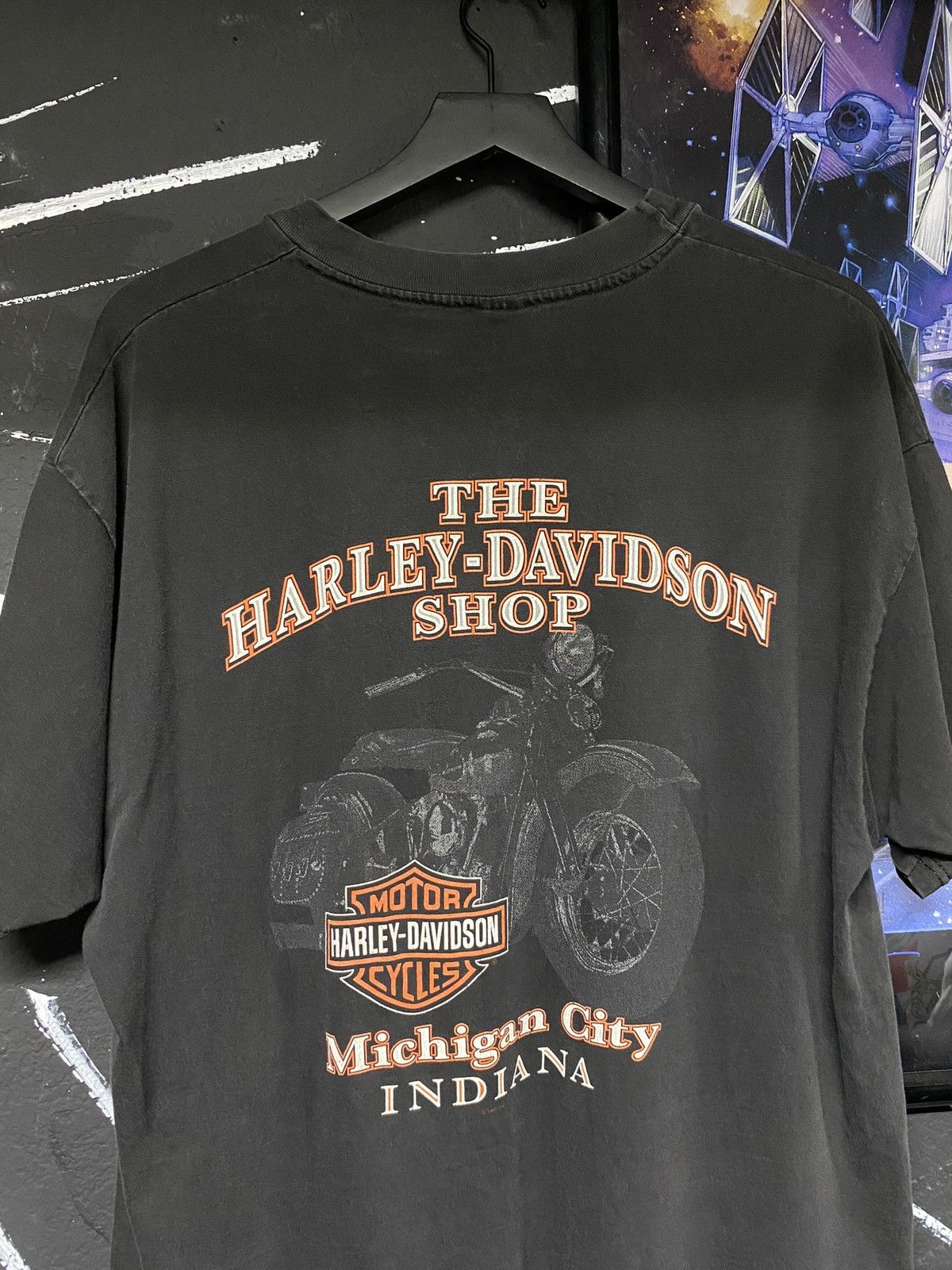 Vintage 90’s Vintage Harley Davidson Tee Shirt XLarge Size US XL / EU 56 / 4 - 5 Thumbnail