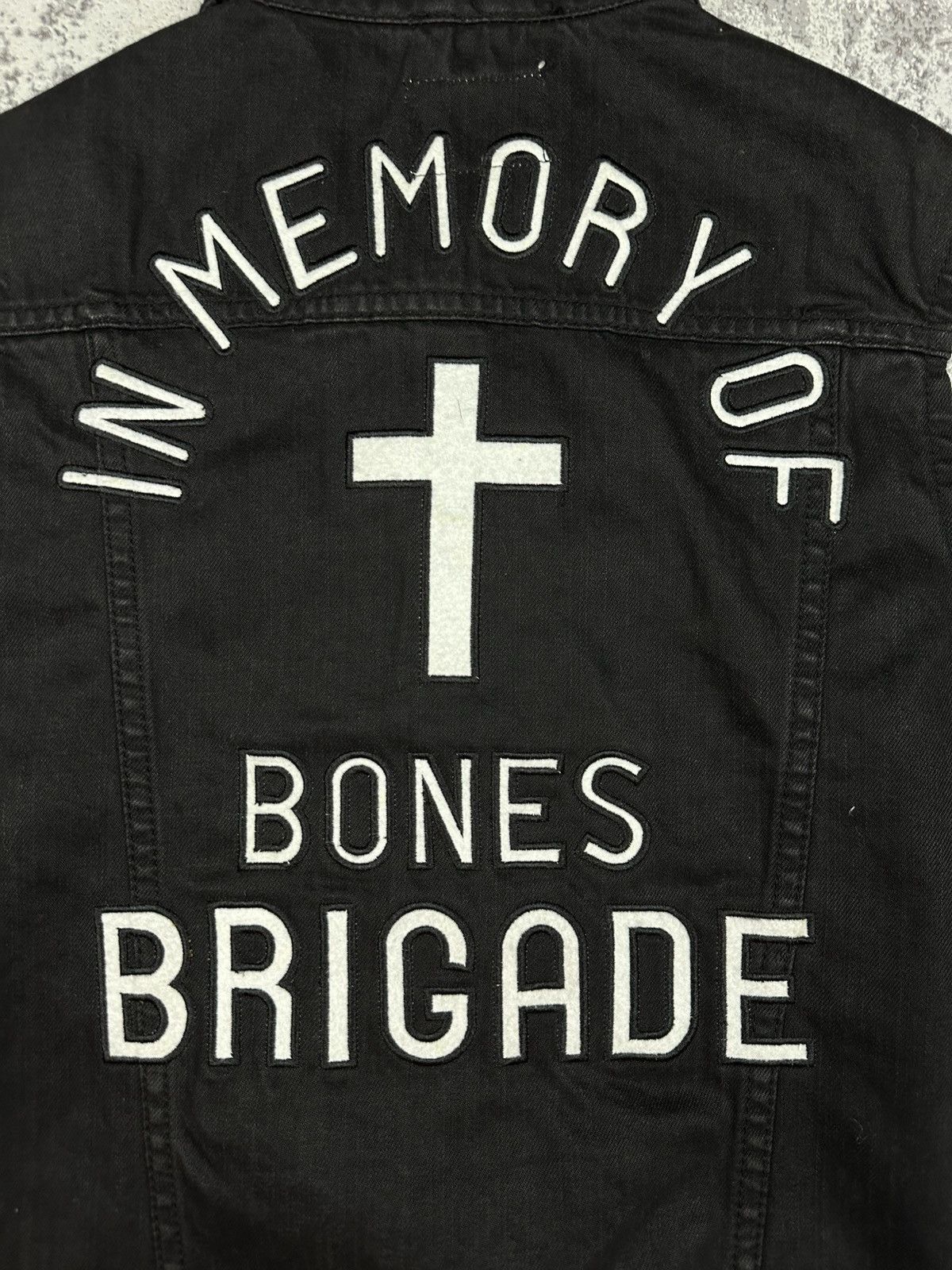 Band Tees Denim Vest In Memory of Bones Brigade Size US M / EU 48-50 / 2 - 3 Thumbnail