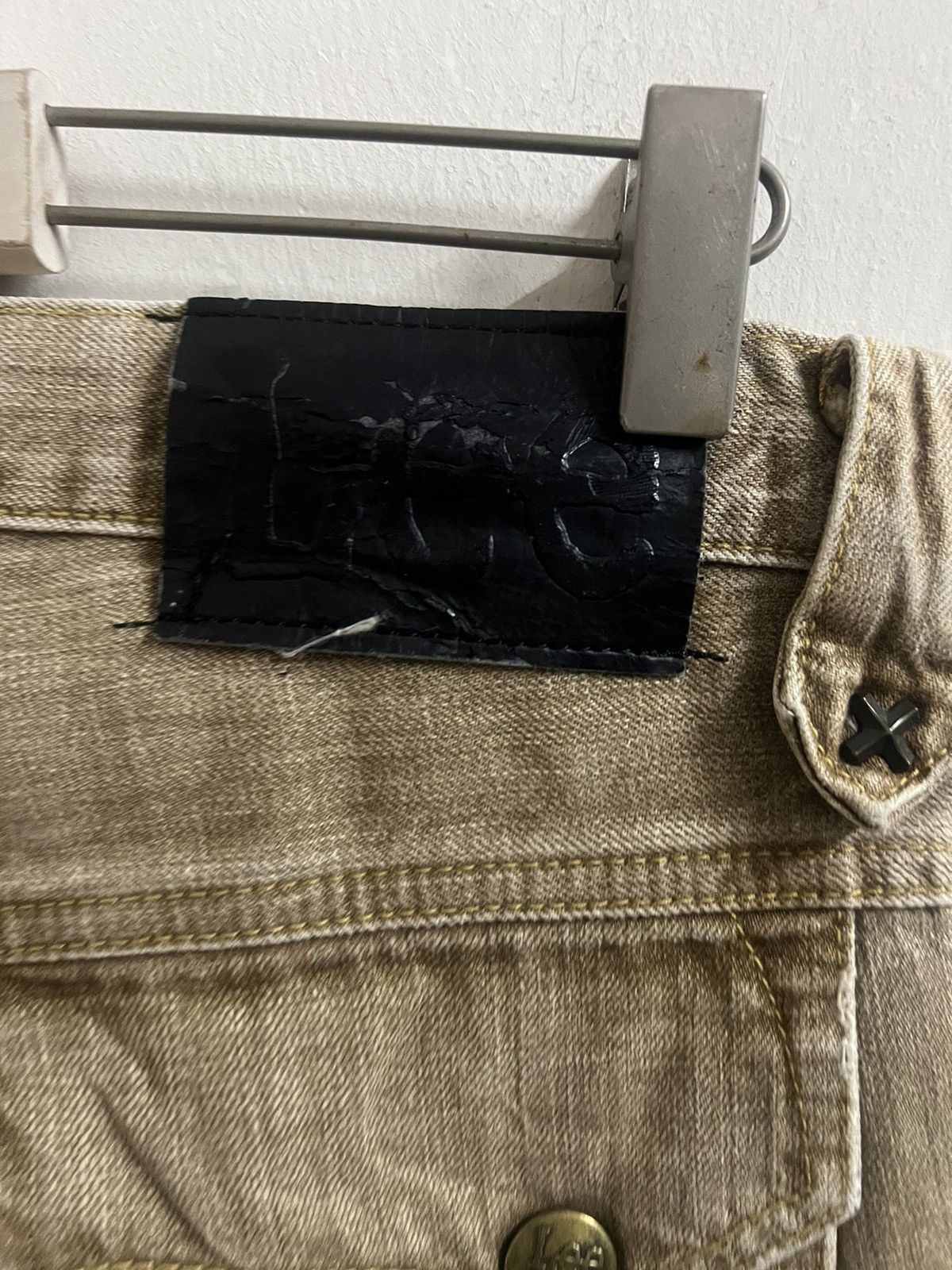 Other FLARED🔥LEE CARGO DISTRESSED DENIM PANT Size US 30 / EU 46 - 13 Thumbnail