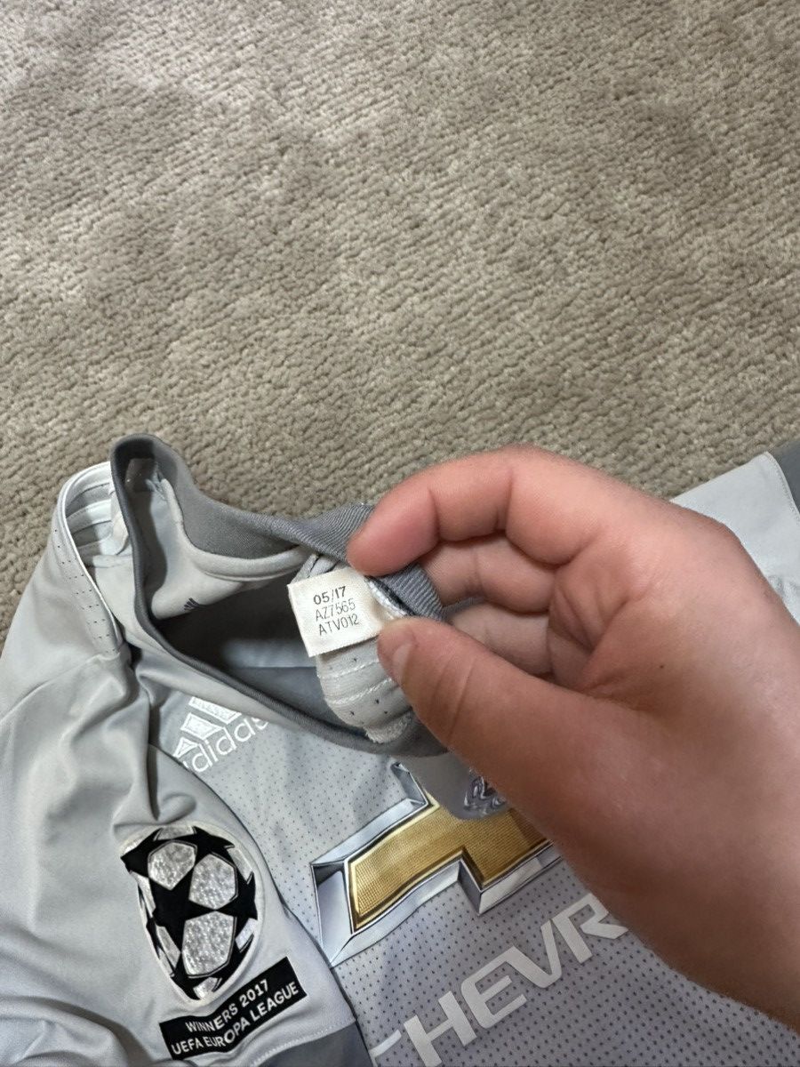 Adidas Pogba #6 Manchester United 2017/18 3Rd Football Shirt Jersey Size US L / EU 52-54 / 3 - 6 Thumbnail