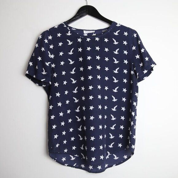 Equipment Equipment Femme Osprey Stripe Printed Riley Tee Blouse Size XS / US 0-2 / IT 36-38 - 1 Thumbnail