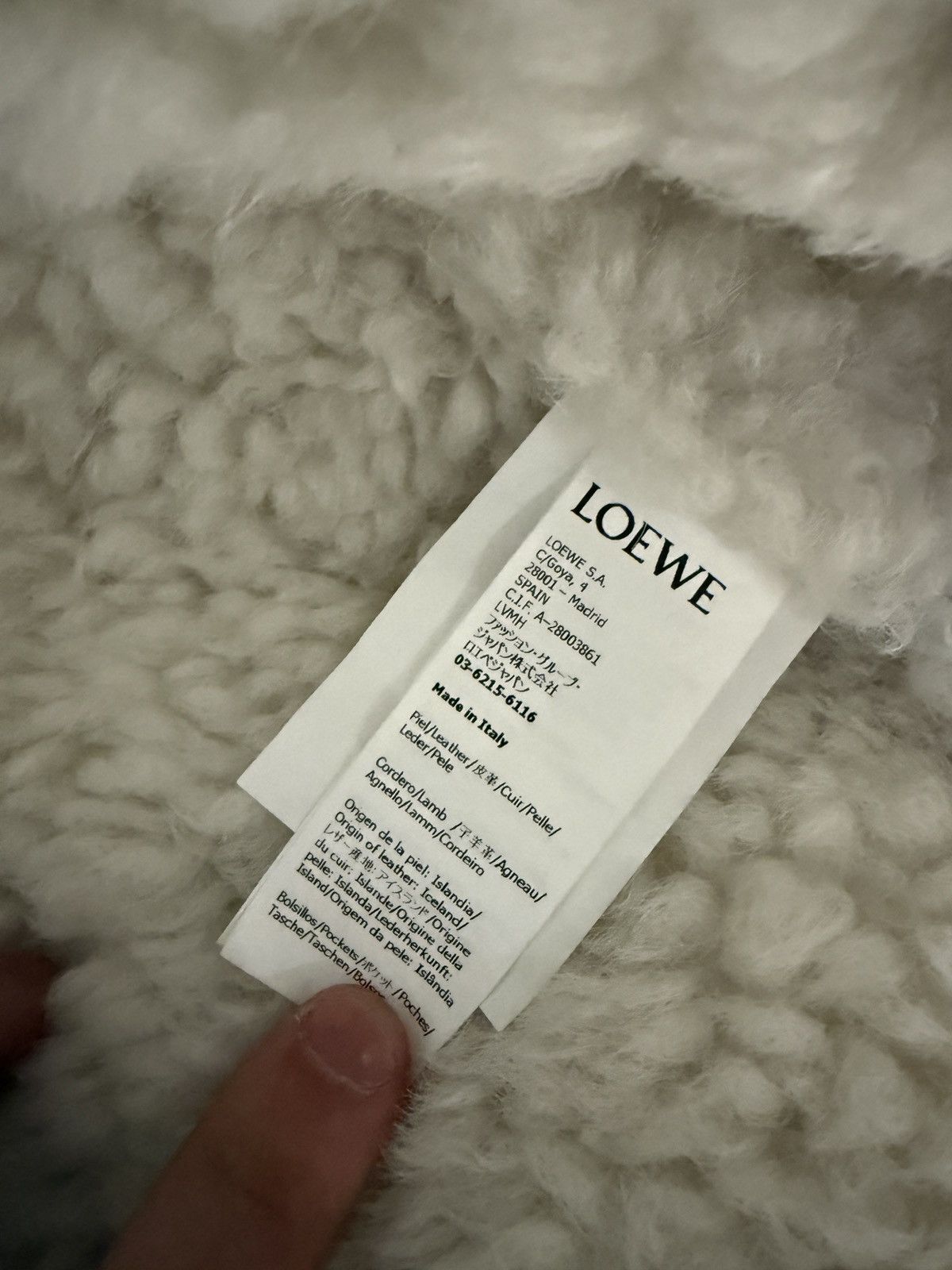 Loewe Loewe Mens Shearling Aviator Jacket size large Size US L / EU 52-54 / 3 - 16 Thumbnail