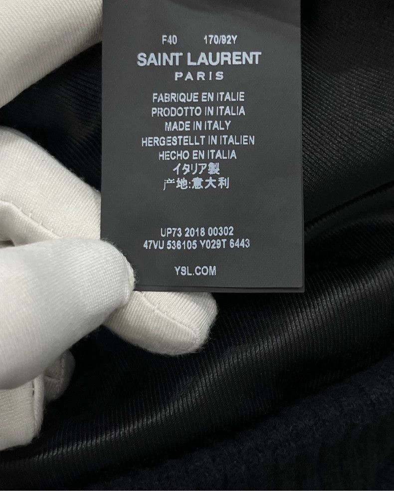 Saint Laurent Paris Saint Laurent Paris Collar baseball jacket-2506 Size US S / EU 44-46 / 1 - 5 Thumbnail