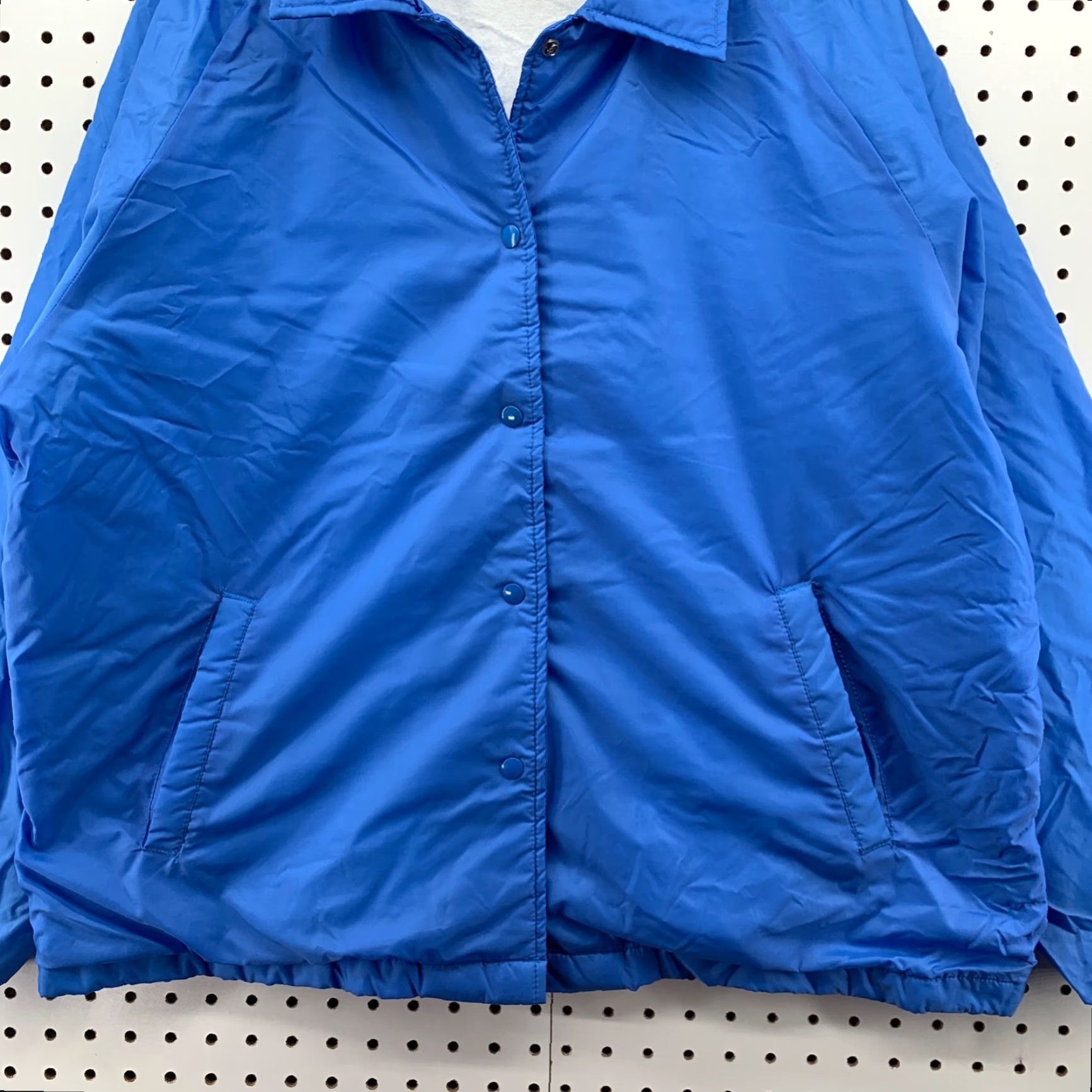 Sears VINTAGE Sears 90s Snap Jacket Plus Size 1X Blue Women Long Sleeve Nylon Size XL / US 12-14 / IT 48-50 - 5 Thumbnail
