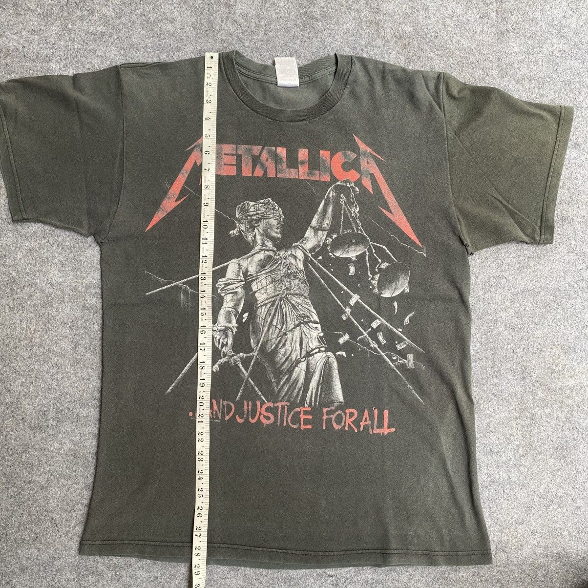 Band Tees Vintage Metallica And Just For All T shirt Size US L / EU 52-54 / 3 - 6 Thumbnail