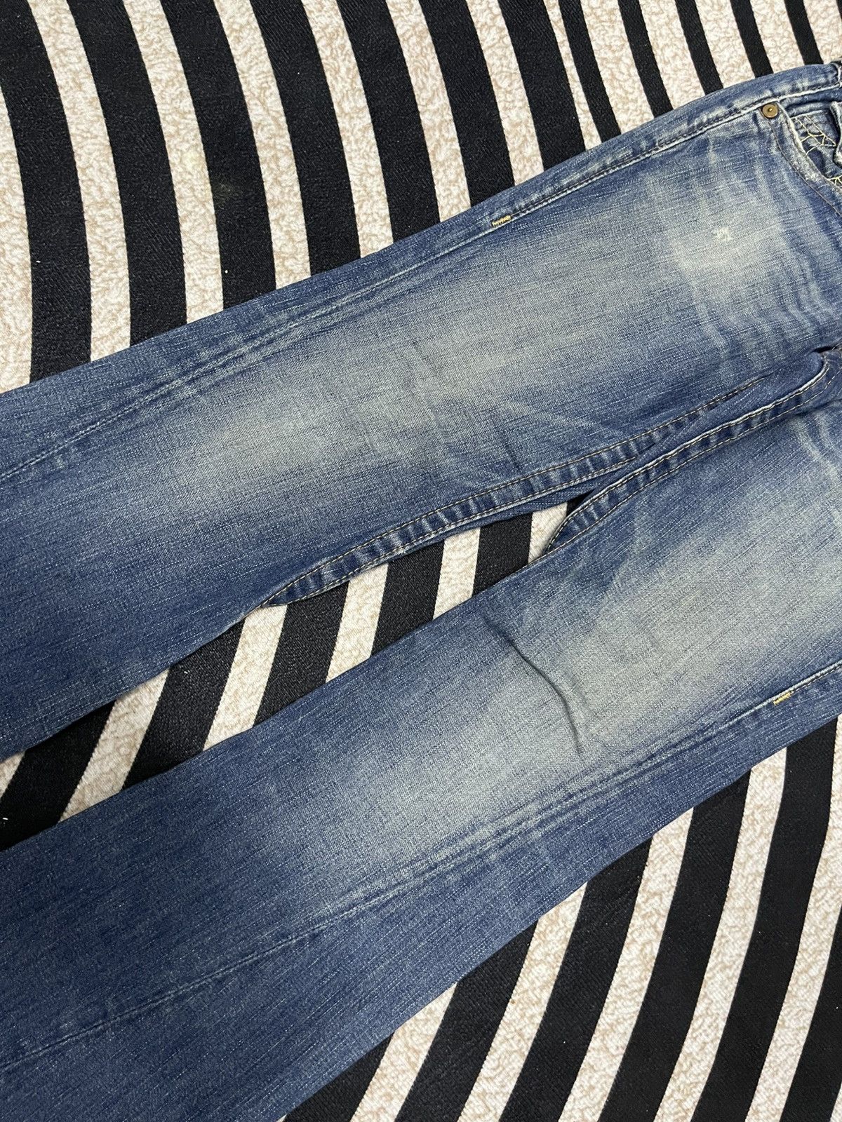 True Religion 90s TRUE RELIGION FLARE DENIM JEANS Size US 30 / EU 46 - 5 Thumbnail