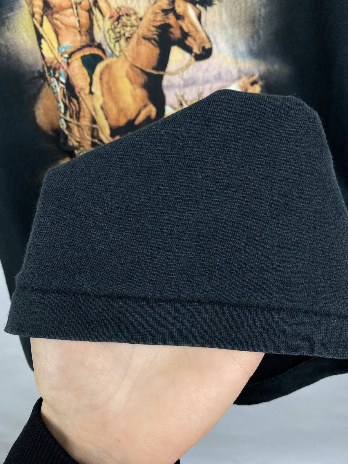 Native 🇺🇸 Vintage 1994 Navajo Indian people t-shirt rare retro hype Size US XL / EU 56 / 4 - 9 Thumbnail