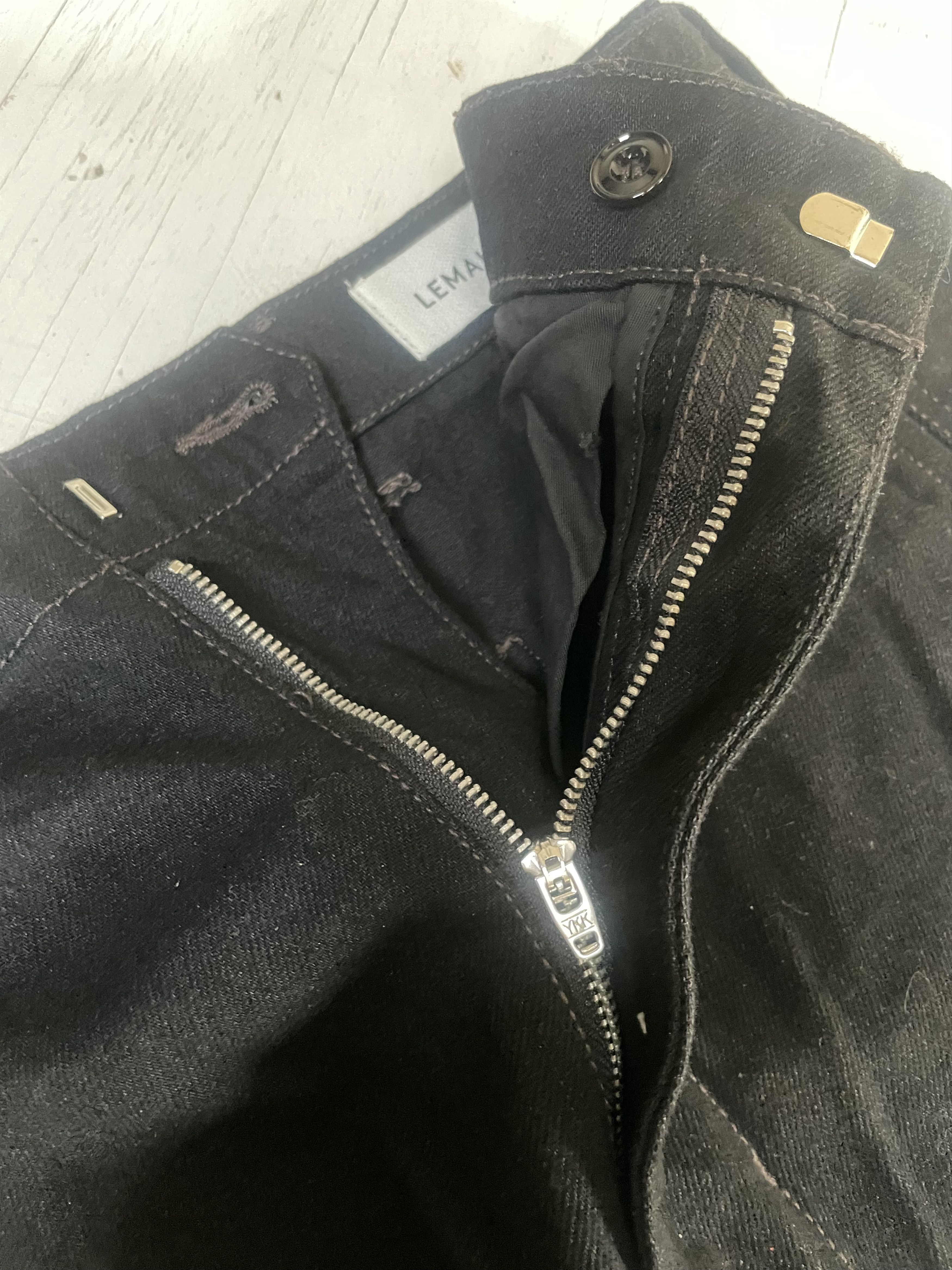 Lemaire Twisted Belted Denim Pants Size US 29 - 4 Thumbnail