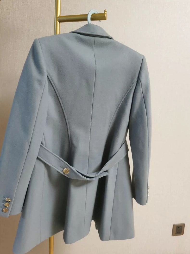 Versace Versace Tweed woolen coat trench coat Size US M / EU 48-50 / 2 - 3 Thumbnail