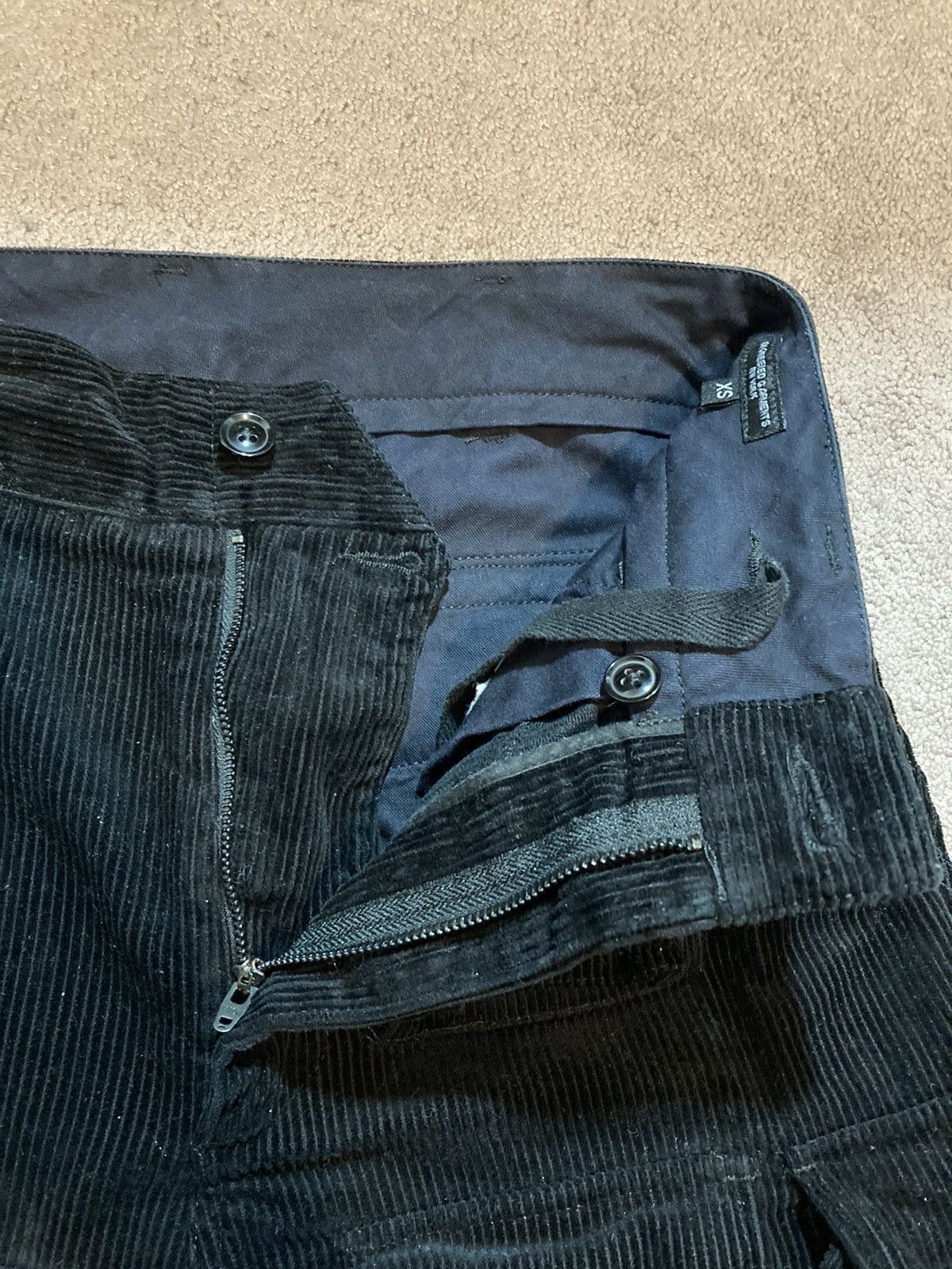 Engineered Garments FA Pant FW20 Black 8W Corduroy Size US 30 / EU 46 - 8 Thumbnail