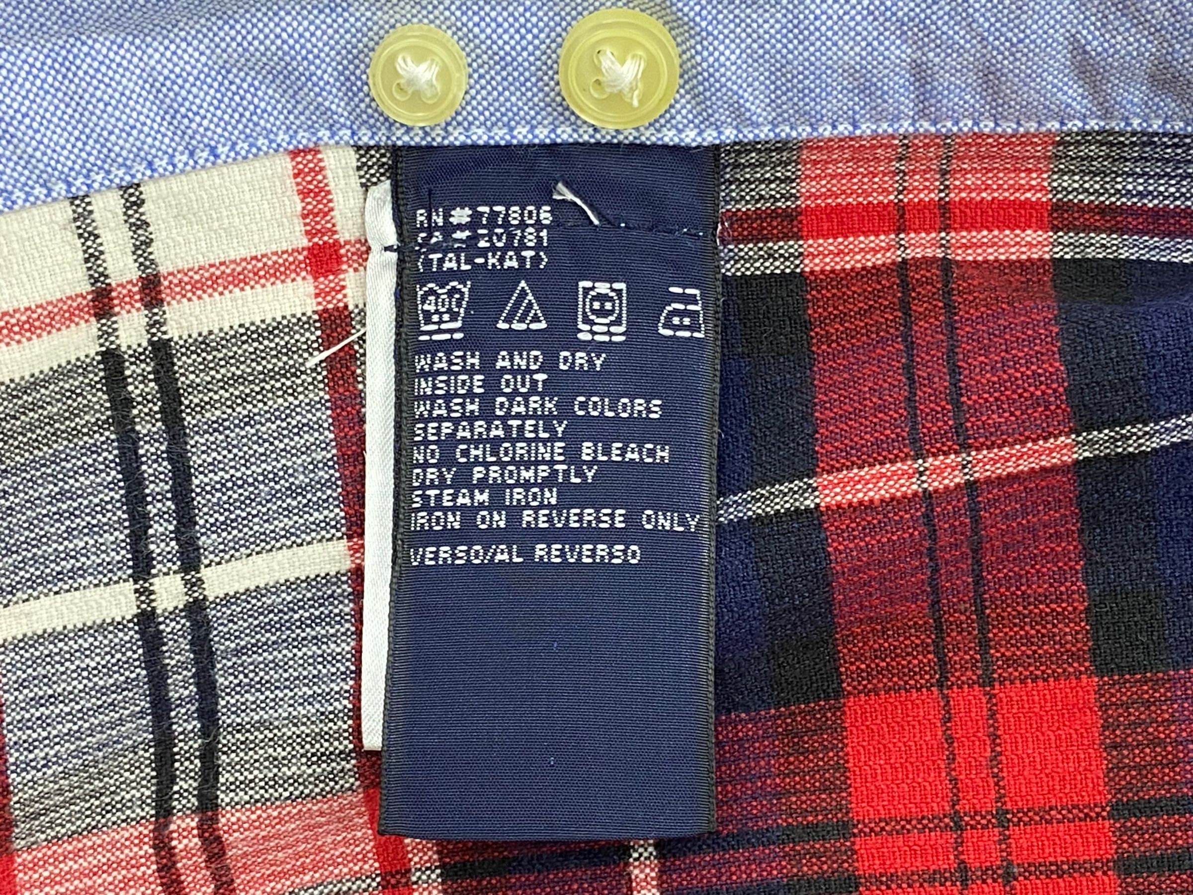 Tommy Hilfiger × Vintage TVintage Tommy Hilfiger Tartan Check Shirt 90s Preppy XL Size US S / EU 44-46 / 1 - 9 Thumbnail