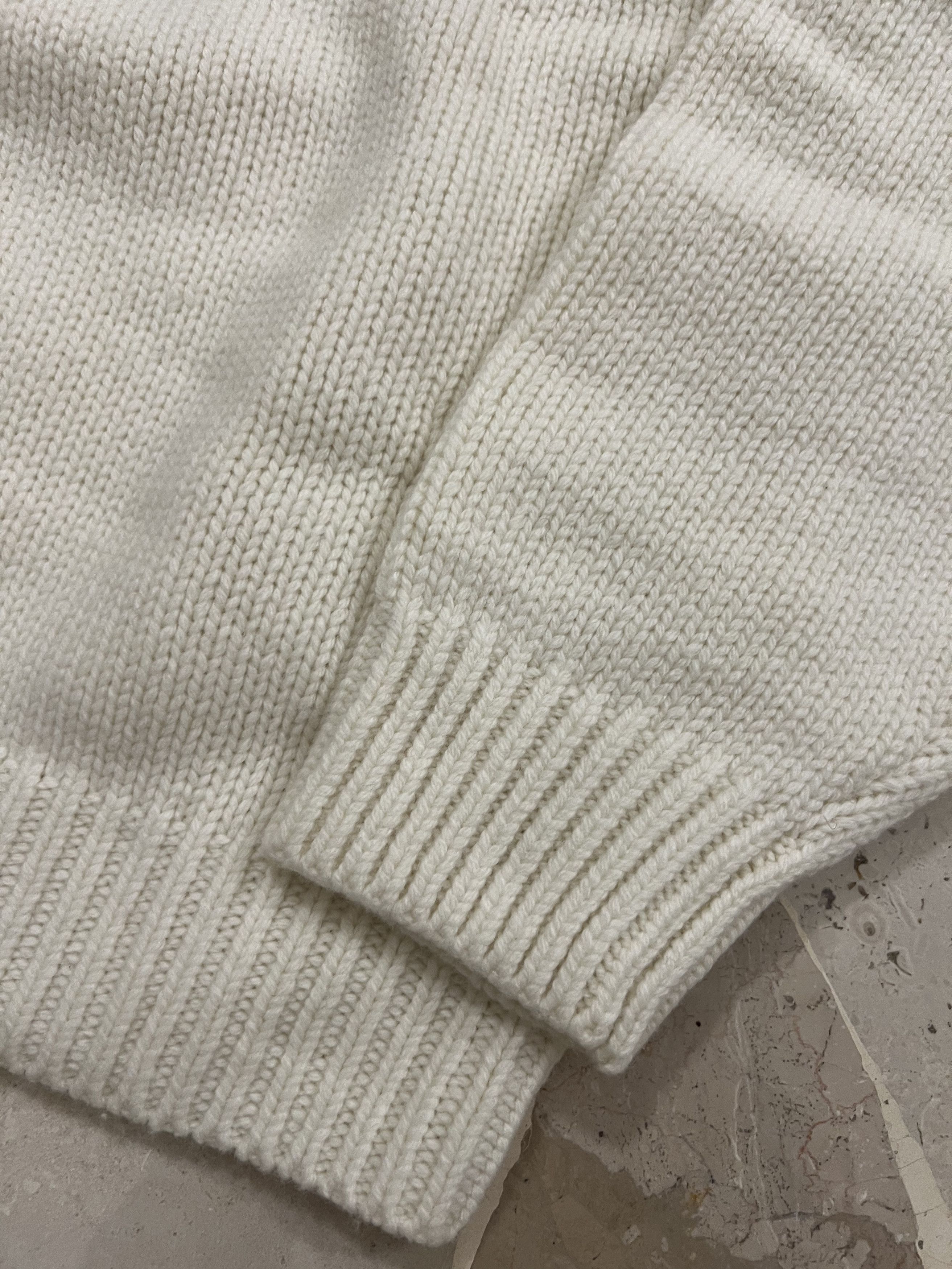 Supreme Supreme Snowmobile Sweater crewneck cross knit wear Supreme Supreme Snowmobile Sweater crewneck cross knit wear