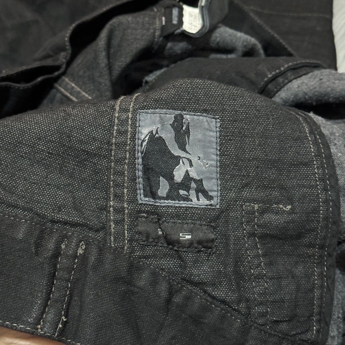 Rick Owens Rick Owens Black Hybrid Leather Slave jacket Size XS / US 0-2 / IT 36-38 - 11 Thumbnail