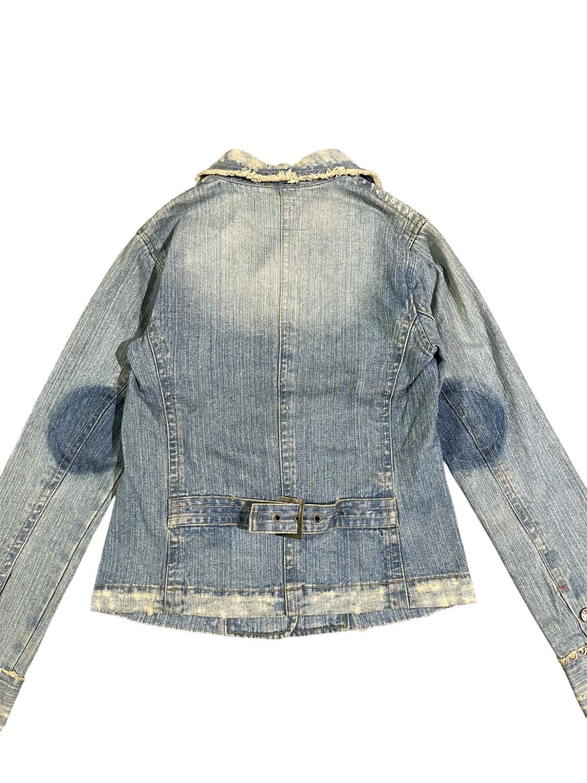 Beams Plus Y2K Ray Beams Denim Jacket Size M / US 6-8 / IT 42-44 - 8 Thumbnail