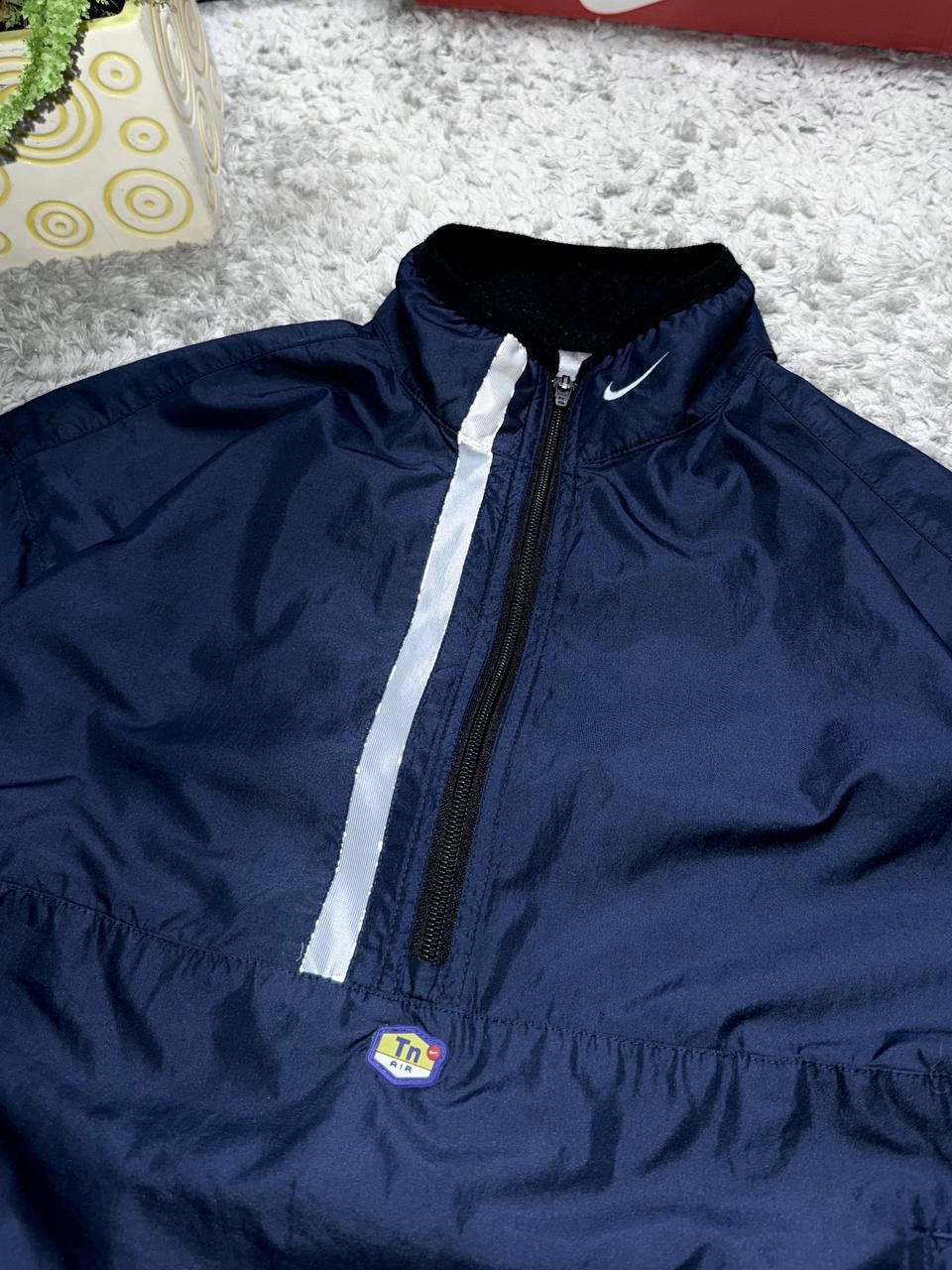 Nike 90s Nike TN Vintage Nylon Oversized Drill Drip Jacket Rare Size US L / EU 52-54 / 3 - 5 Thumbnail