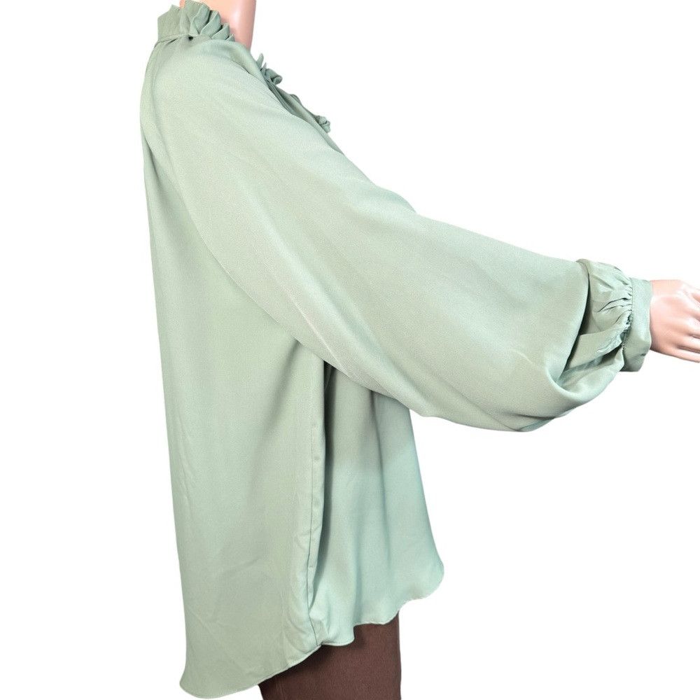 Vince Camuto NWT New $89 Vince Camuto Tie Neck Citrus Splash Blouse Size Size XL / US 12-14 / IT 48-50 - 4 Thumbnail