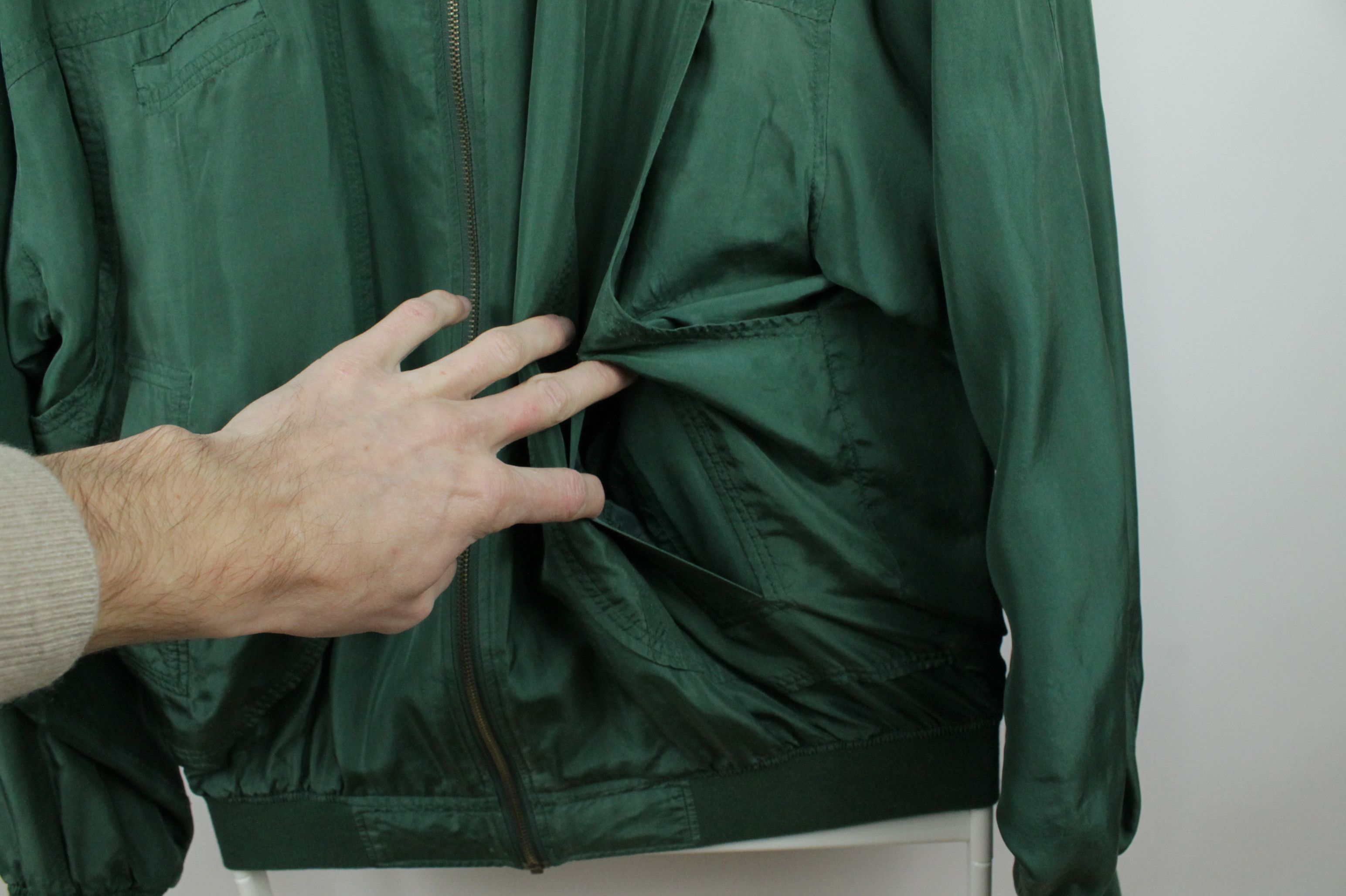 Vintage Vintage International Gatsby Silk Bomber Jacket Size US S / EU 44-46 / 1 - 5 Thumbnail