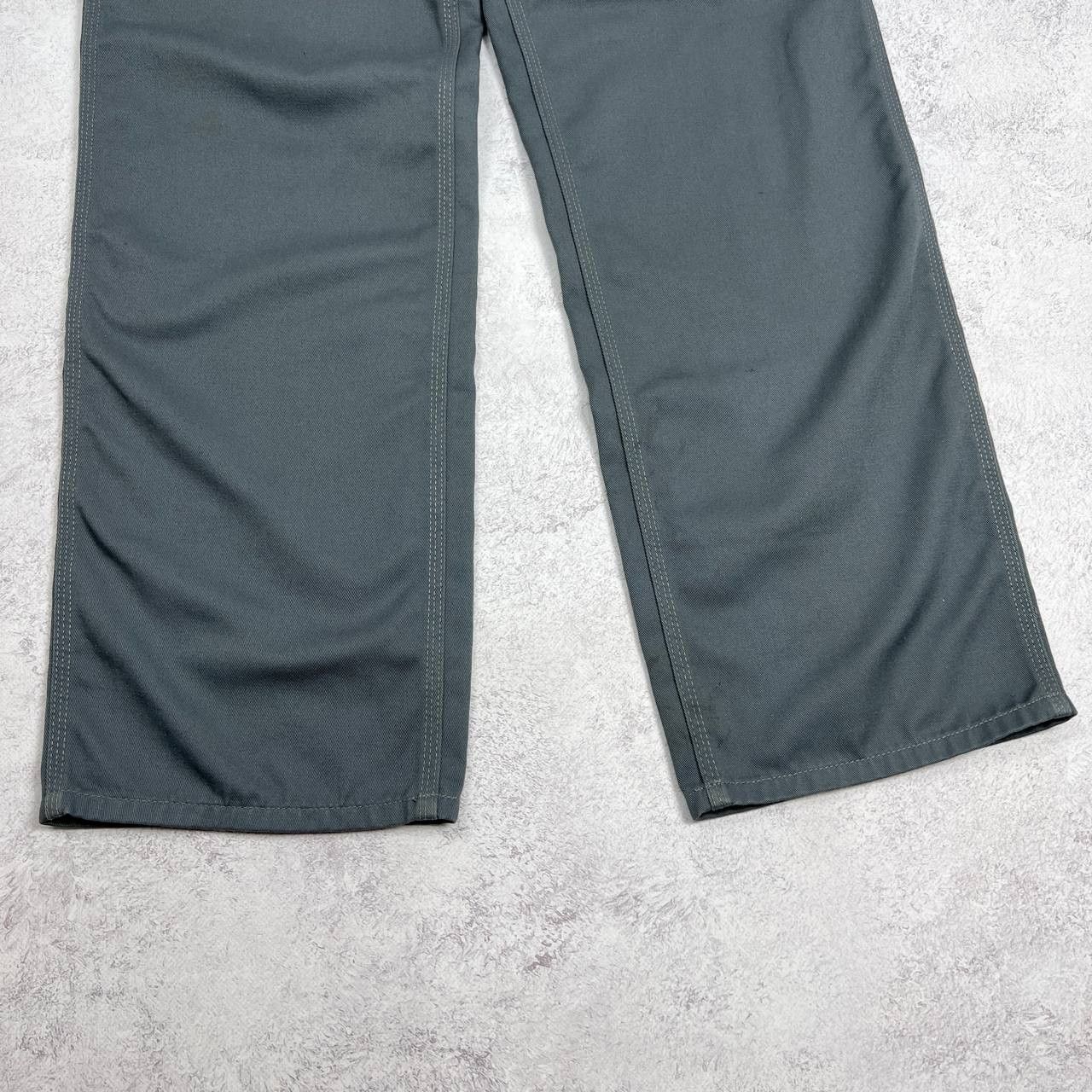Carhartt Vintage Carhartt Charcoal Grey Carpenter Pants Workwear Size US 34 / EU 50 - 4 Thumbnail