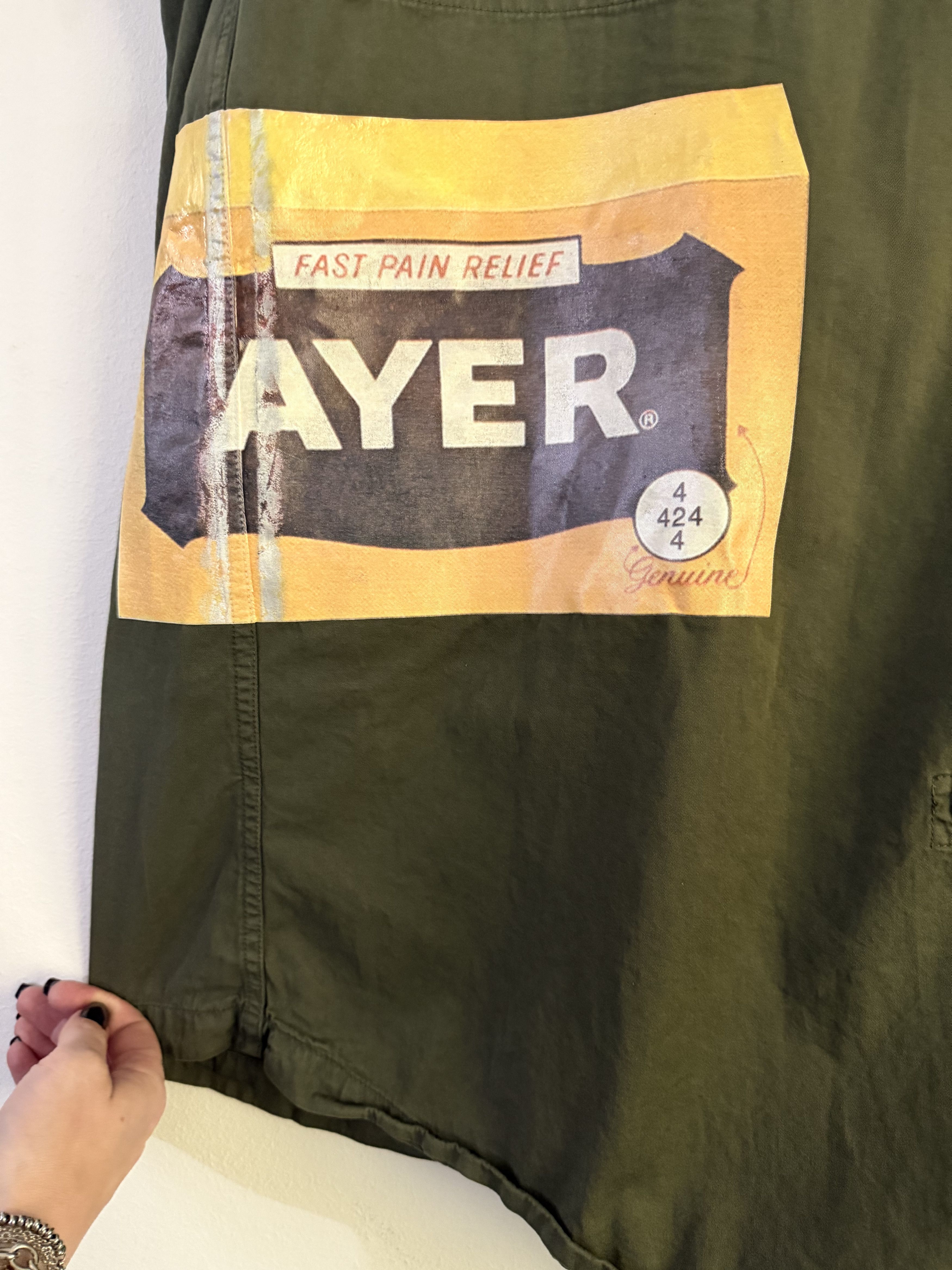 424 Graphic Patched Military Field Parka Size US XL / EU 56 / 4 - 11 Thumbnail