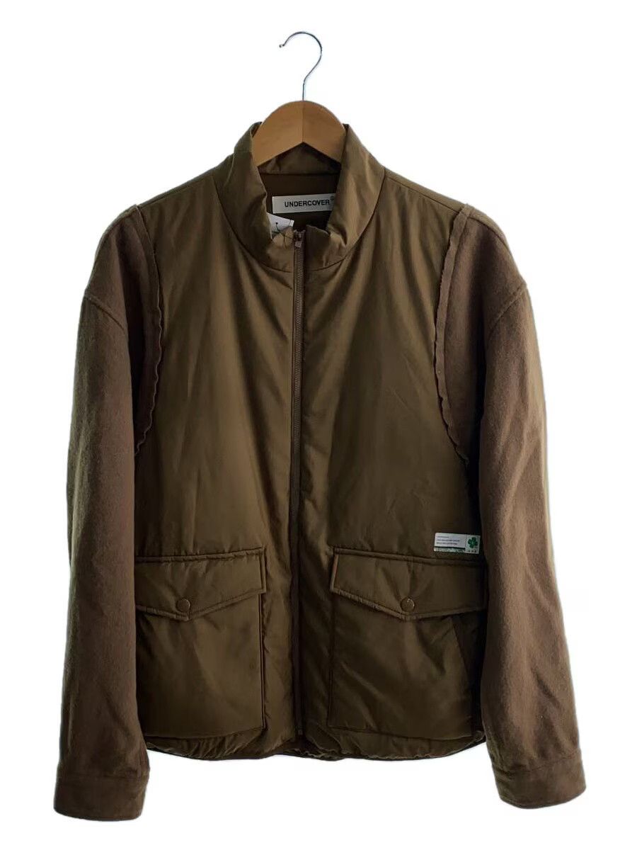Undercover UC Shrunk Slv Kasane Hagi Padded Poly Blouson Jkt Beige Size US L / EU 52-54 / 3 - 1 Thumbnail
