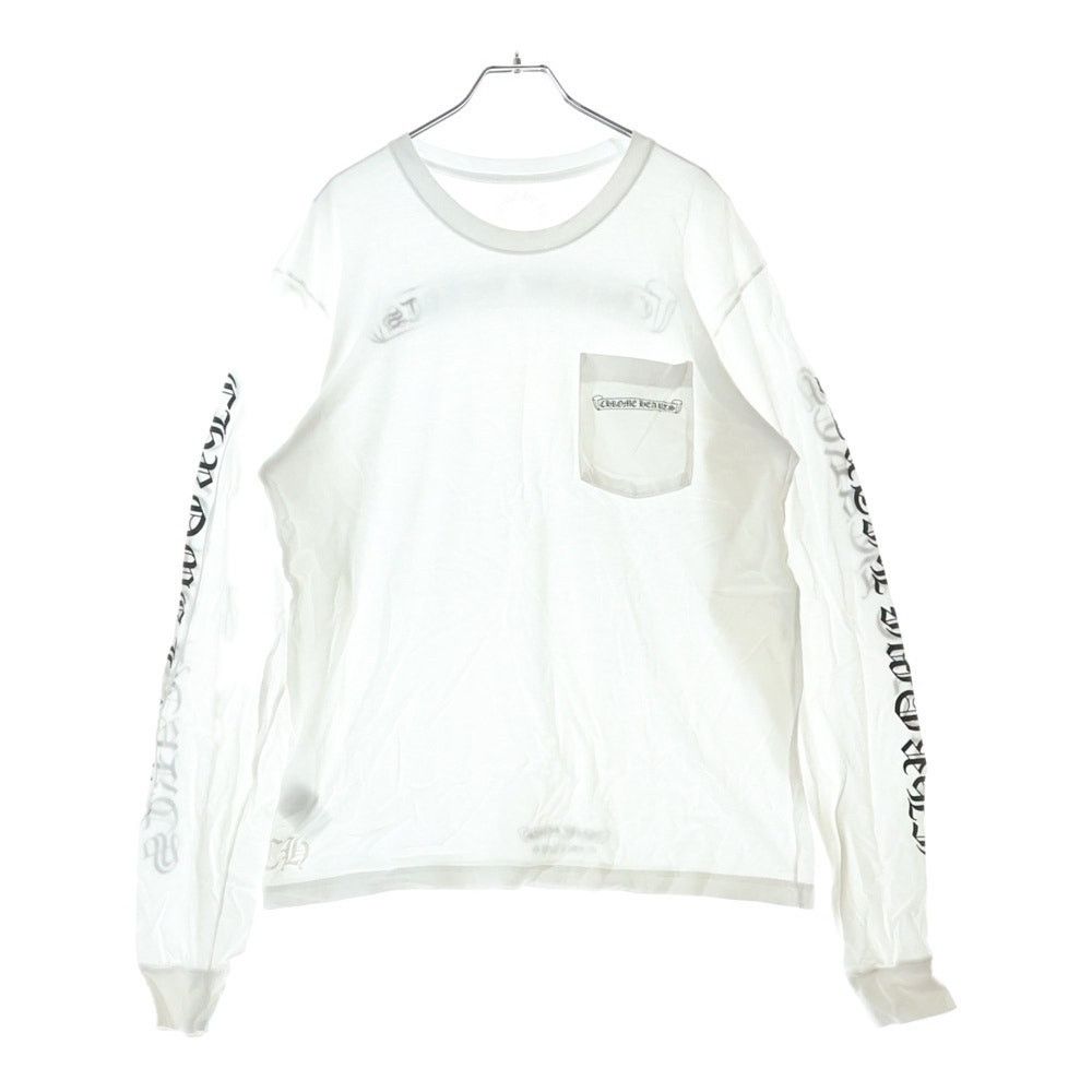 Chrome Hearts Long Sleeve Scroll Label T-Shirt