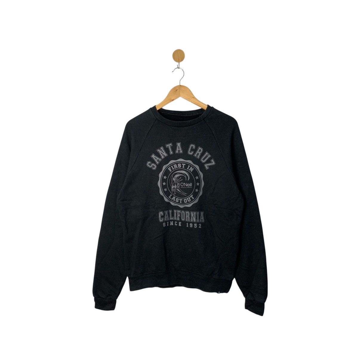 O'Neill Oneill Sweatshirt Santa Cruz Black Colour Large Size Size US L / EU 52-54 / 3 - 1 Thumbnail