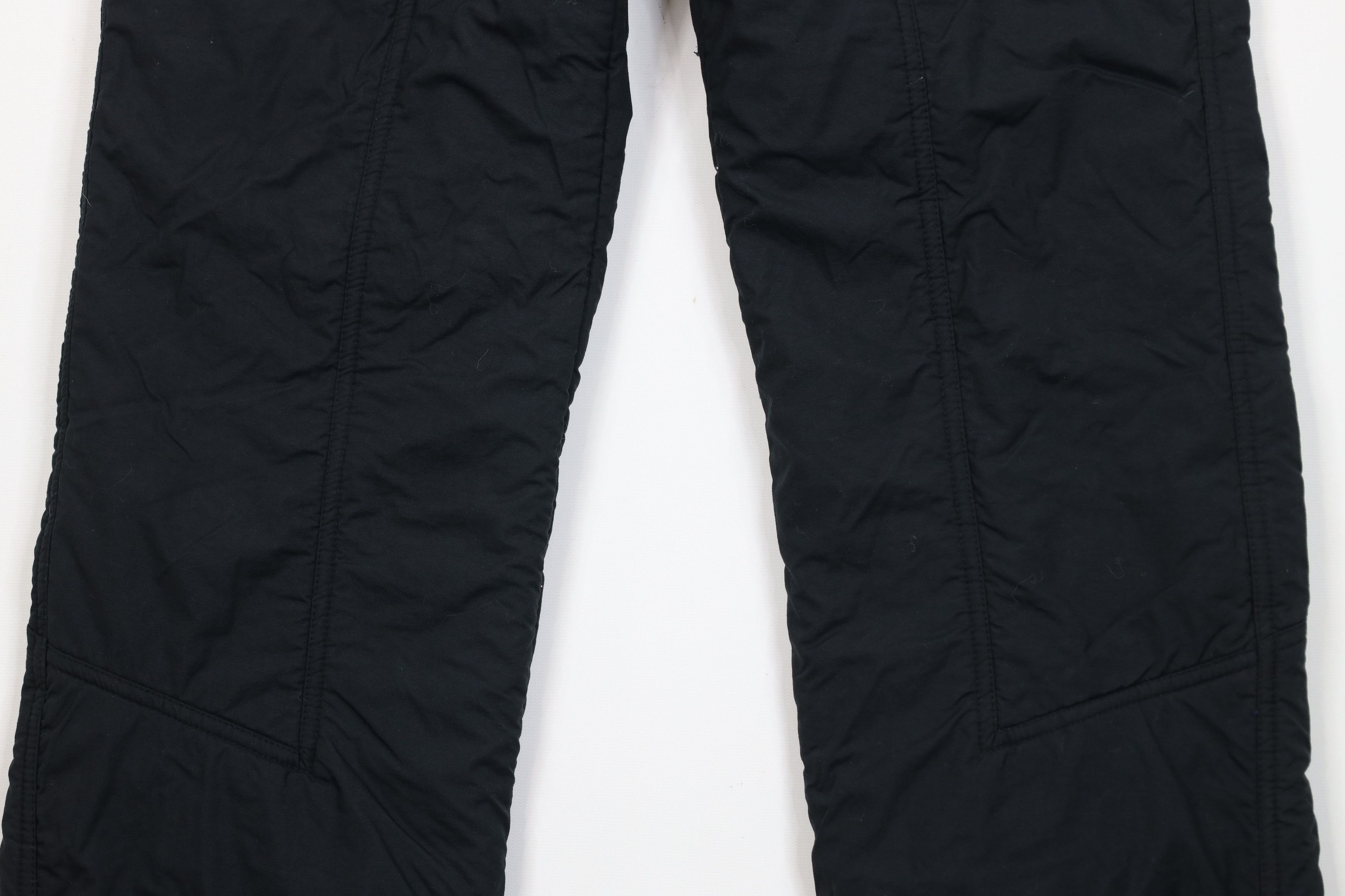 Vintage Vintage 90s Streetwear Insulated Winter Snow Pants Black Size 30" / US 8 / IT 44 - 3 Thumbnail