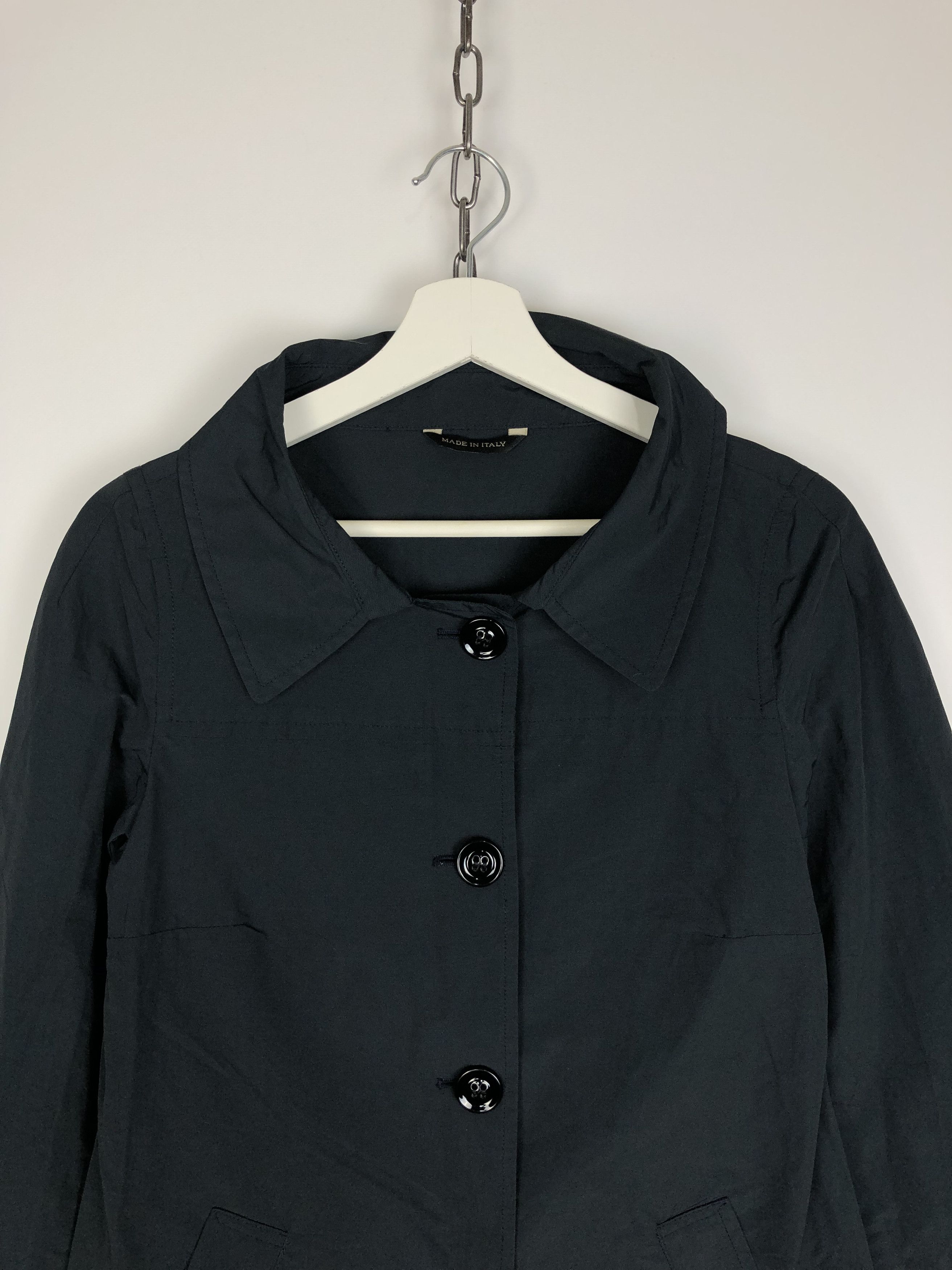 Other Stefania Rinaldi Trench Coat Jacket Blue size 42 Size M / US 6-8 / IT 42-44 - 2 Thumbnail