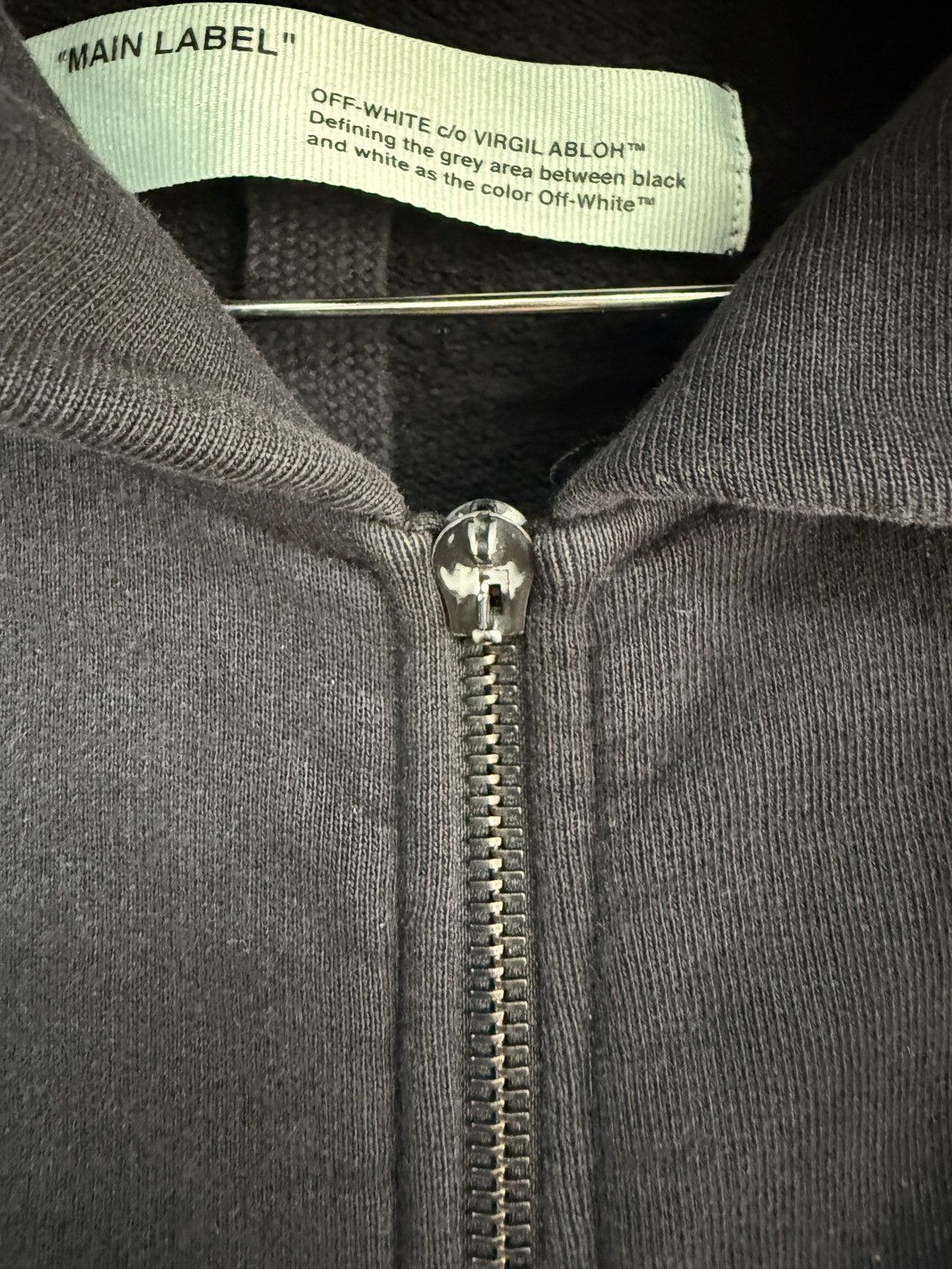 Off-White Off White Zip Up Hoodie Size US S / EU 44-46 / 1 - 7 Thumbnail