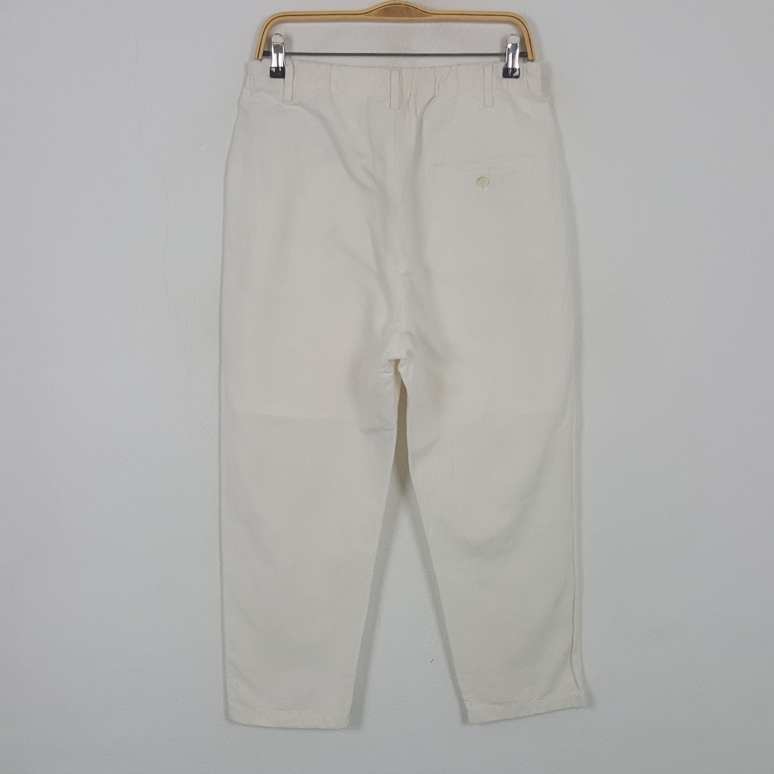 Issey Miyake Vintage Plantation by Issey Miyake Japanese White Pants Size US 30 / EU 46 - 4 Thumbnail