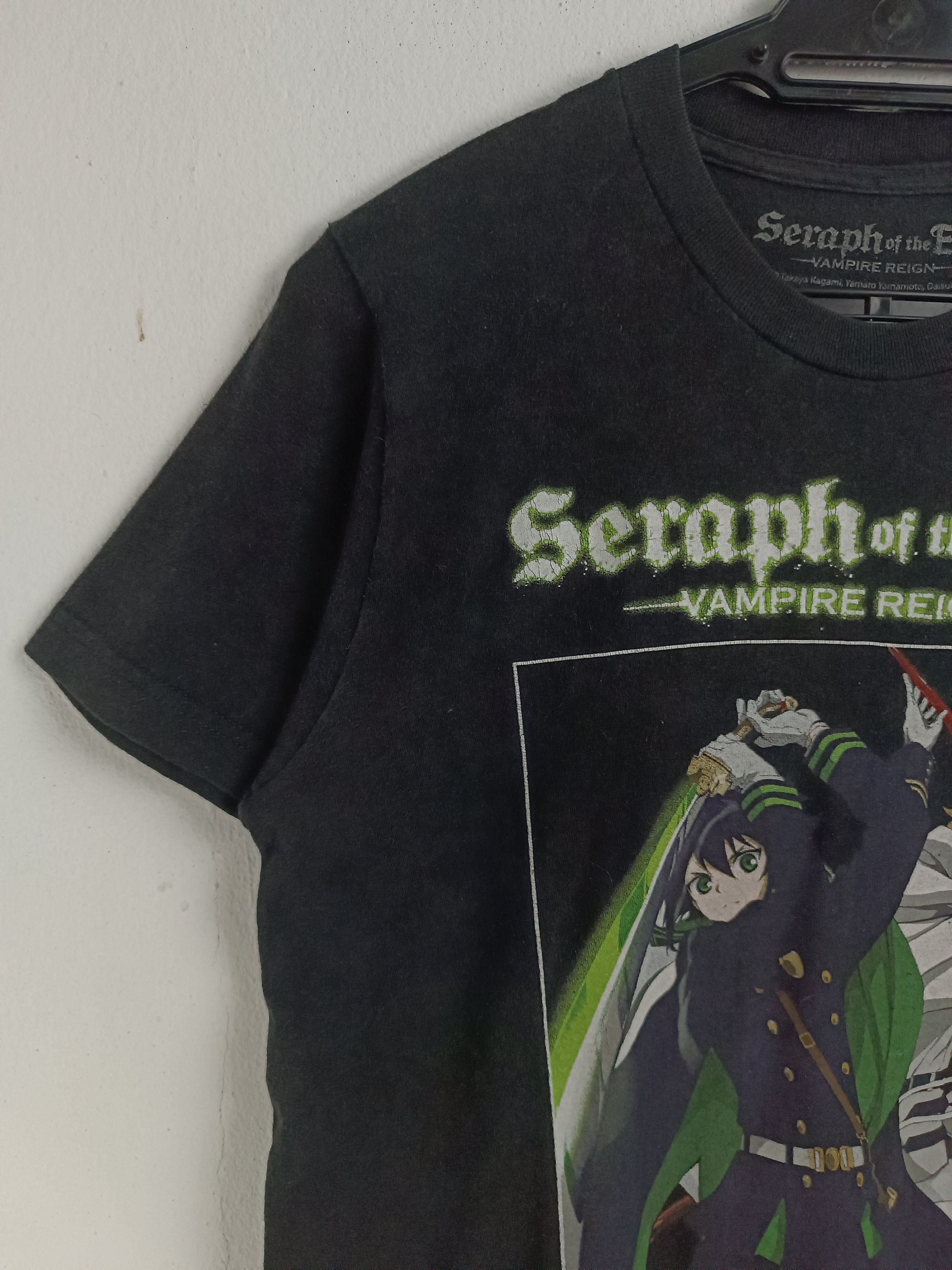 Anime VINTAGE SERAPH OF THE END VAMPIRE REIGN TEE EXORCIST BUNGO Size US S / EU 44-46 / 1 - 5 Thumbnail