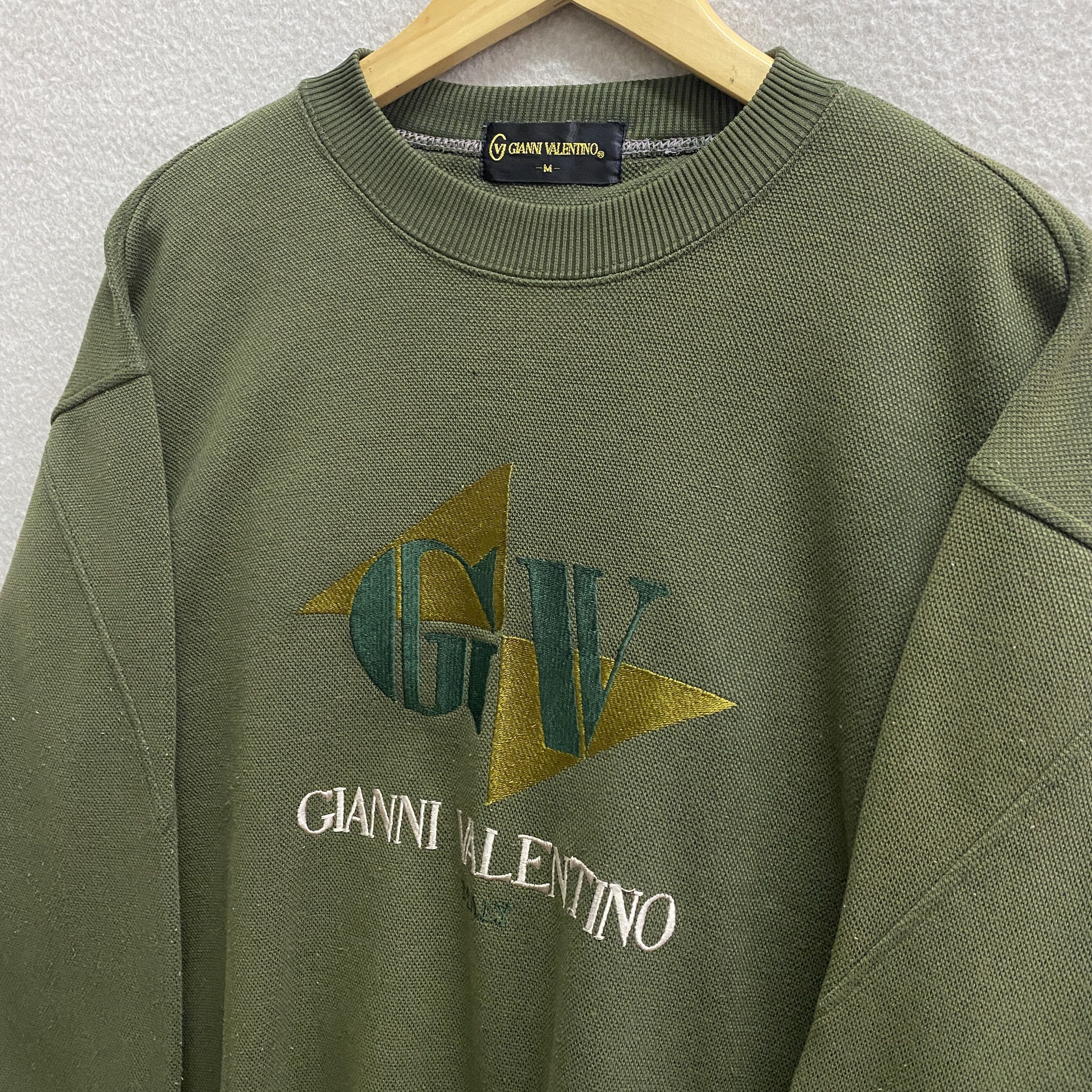 If Six Was Nine × Valentino × Vintage Vintage 90's Gianni Valentino Baggy Sweatshirt Size US M / EU 48-50 / 2 - 3 Thumbnail