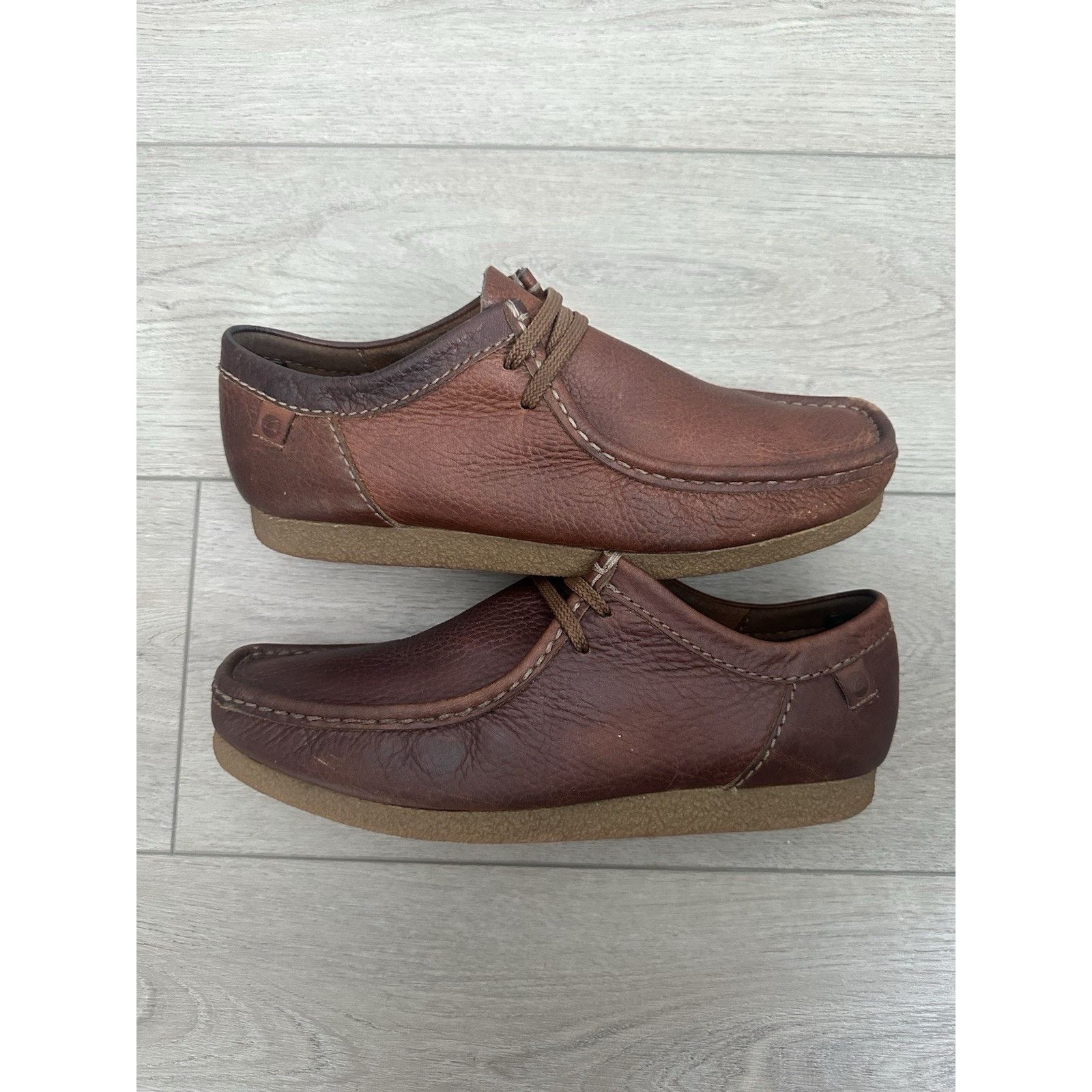 Clarks Clark’s shacre II run tan brown tumbled leather size 9 men Size US 9 / EU 42 - 1 Thumbnail