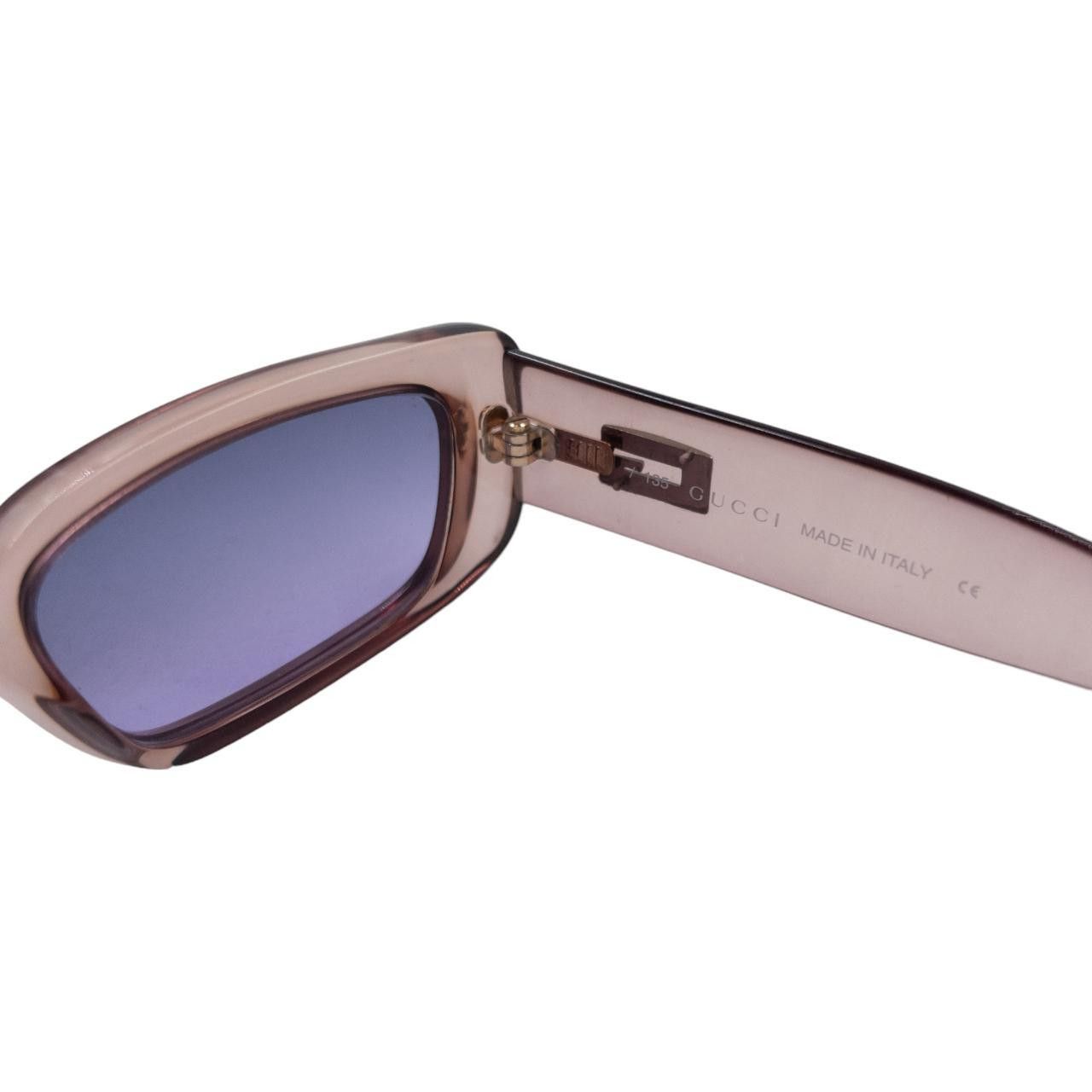 Gucci Vintage Gucci Transparent Sunglasses Size ONE SIZE - 7 Thumbnail