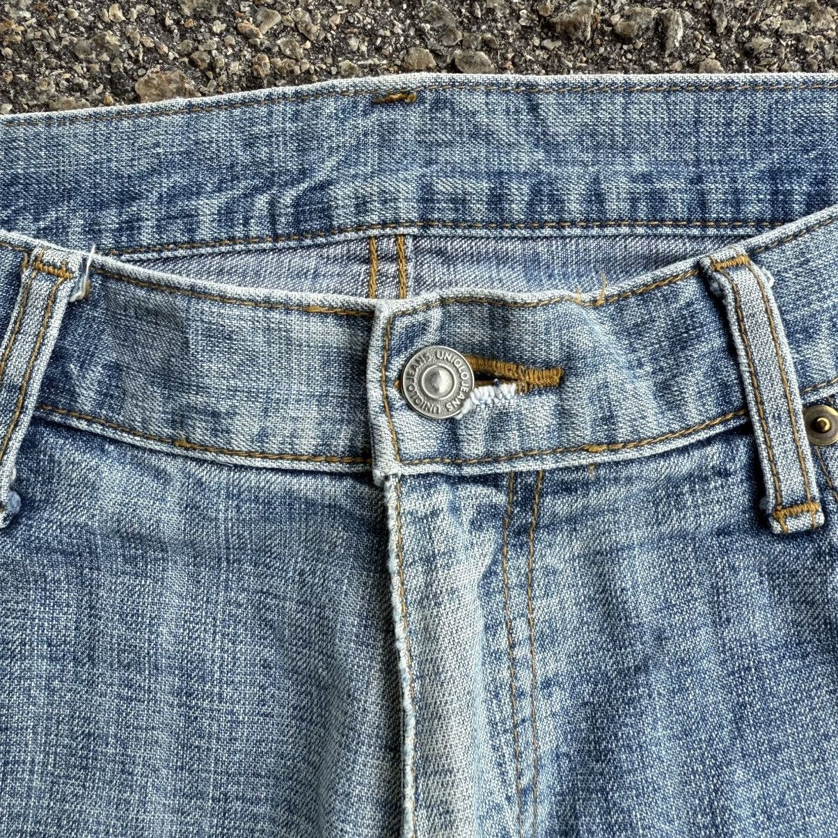 Japanese Brand VINTAGE JAPANESE STRAIGHT FADED JEAN DENIM PANTS Size US 37 - 6 Thumbnail