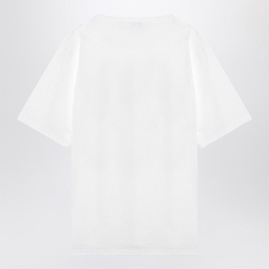 Alexander McQueen o1d2blof0126 Cotton T-Shirt in White Size US XL / EU 56 / 4 - 2 Thumbnail