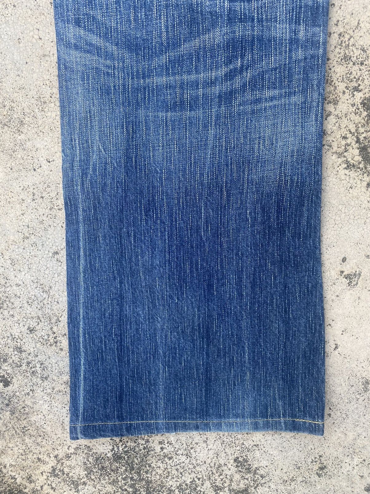 Edwin × If Six Was Nine × Vintage Vintage Flare Edwin Blue Trip Honeycomp Jeans Size US 36 / EU 52 - 23 Thumbnail