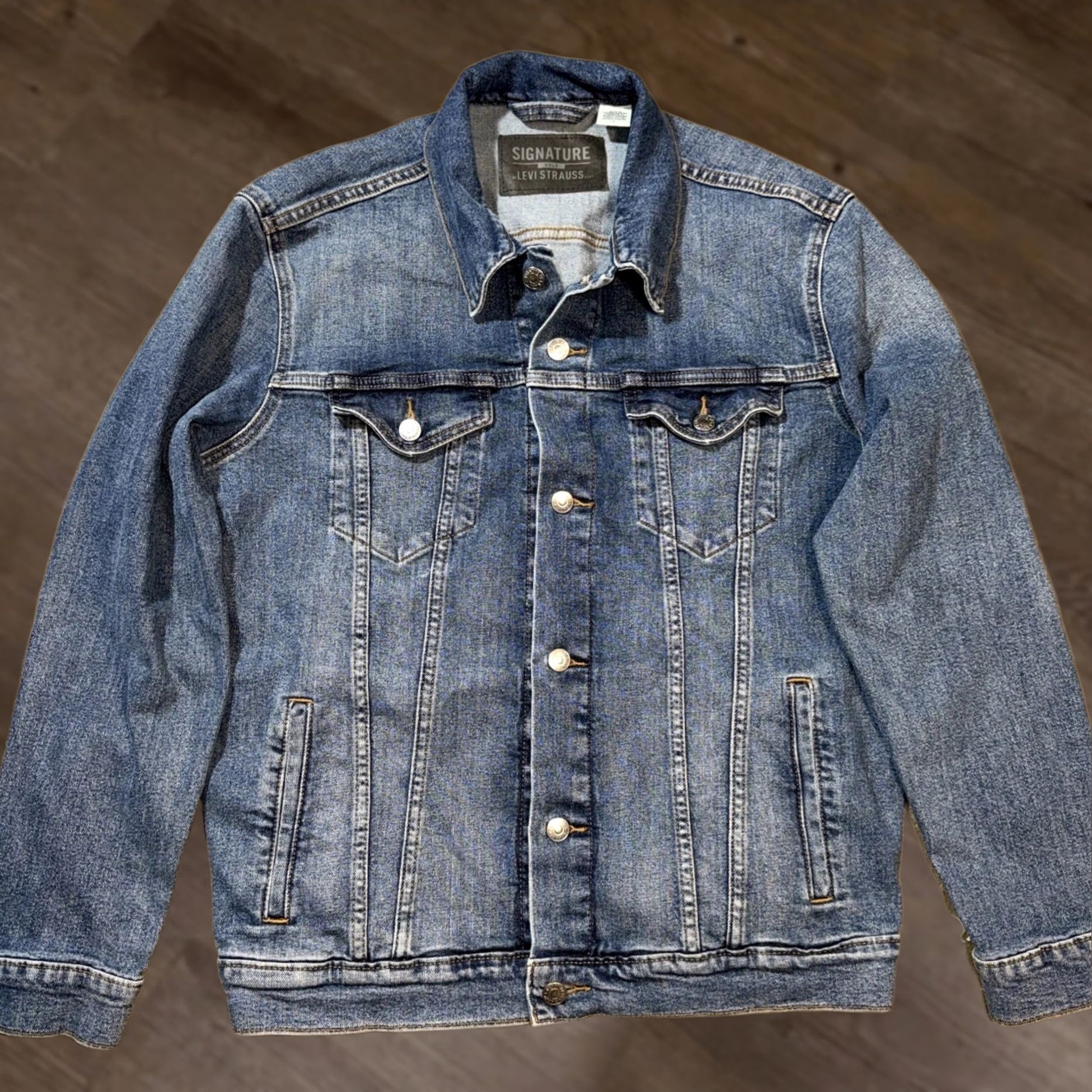 Kith × Levi's KITH X LEVI'S THRASHED TRUCKER JACKET LIGHT BLUE