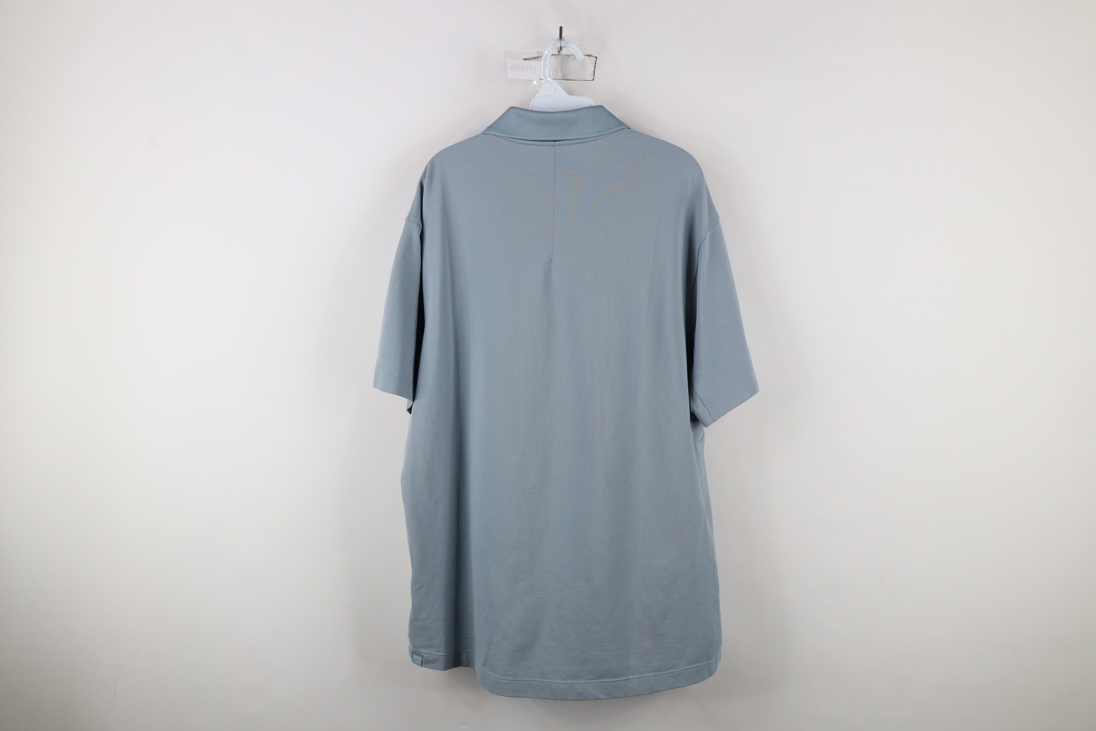 Lululemon × Vintage Lululemon Short Sleeve Collared Golf Polo Shirt Blue Size US XXL / EU 58 / 5 - 11 Thumbnail