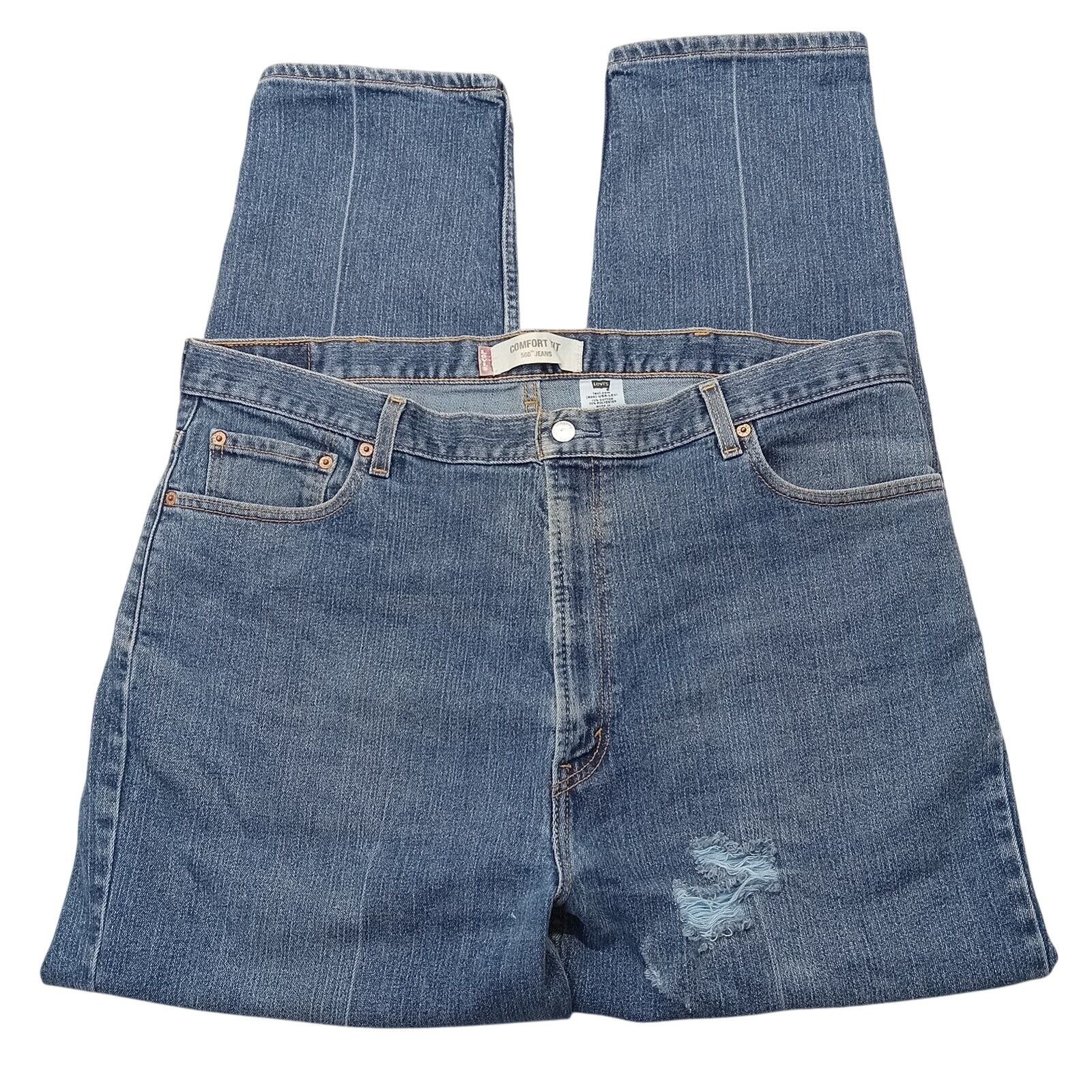 Levi's Levi's 560 Jeans 44 X 32 Men Loose Baggy Comfort Straight Size US 44 / EU 60 - 4 Thumbnail