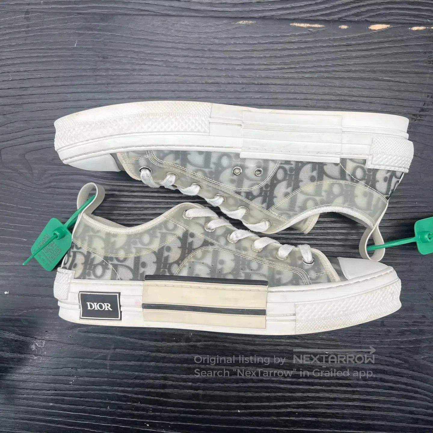 Dior Multi Color Low-Top Sneakers Size 9.5. Size US 9.5 / EU 42-43 - 3 Thumbnail