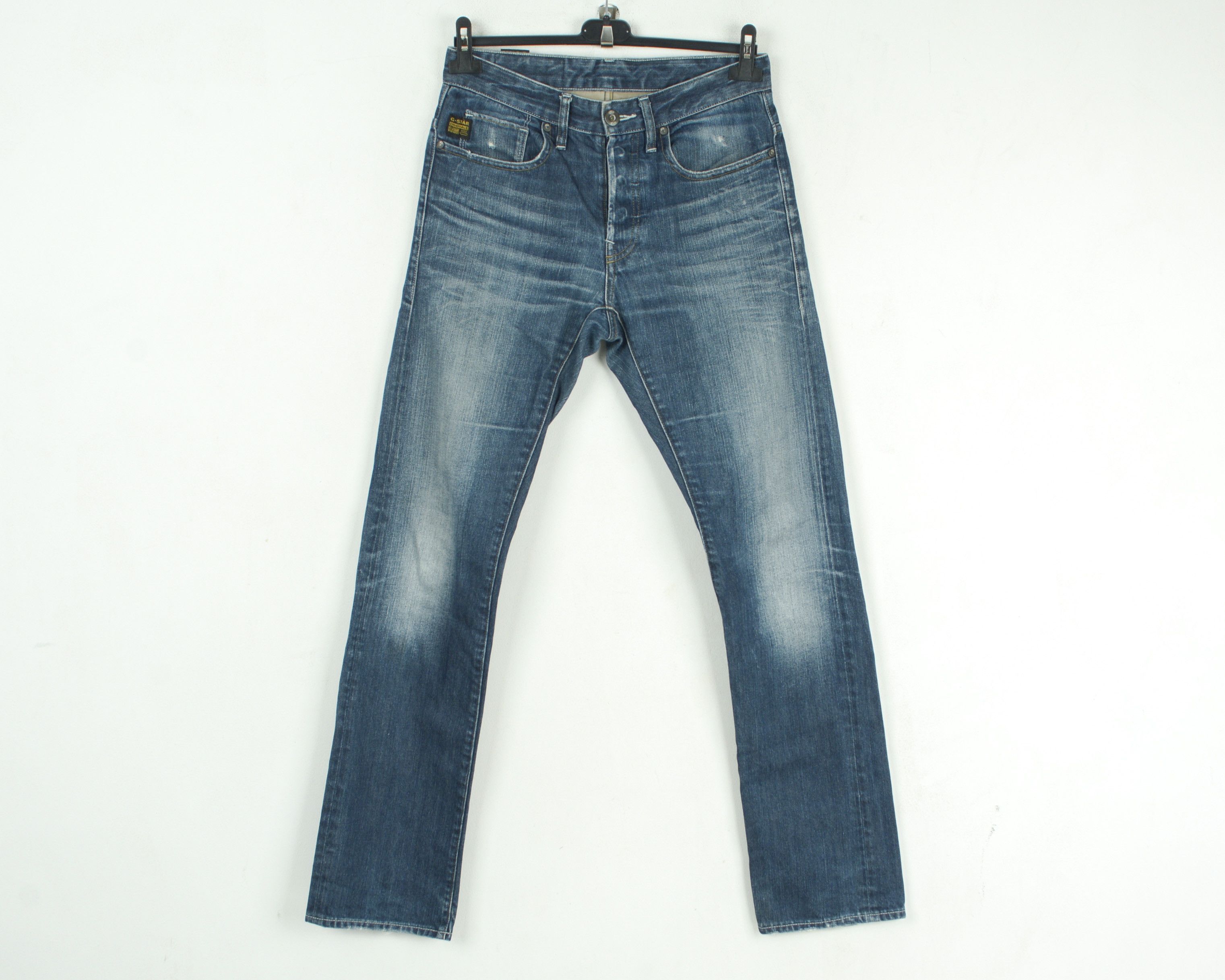 G-Star GS01 Yield Slim W29 L32 Straight Jeans Denim Pants Trousers Size US 29 - 1 Thumbnail