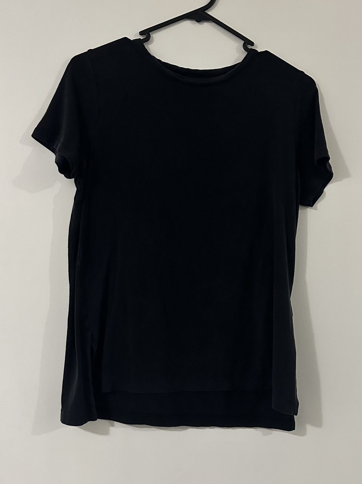 image of Yohji Yamamoto T-Shirt In Black, Men's (Size Medium)