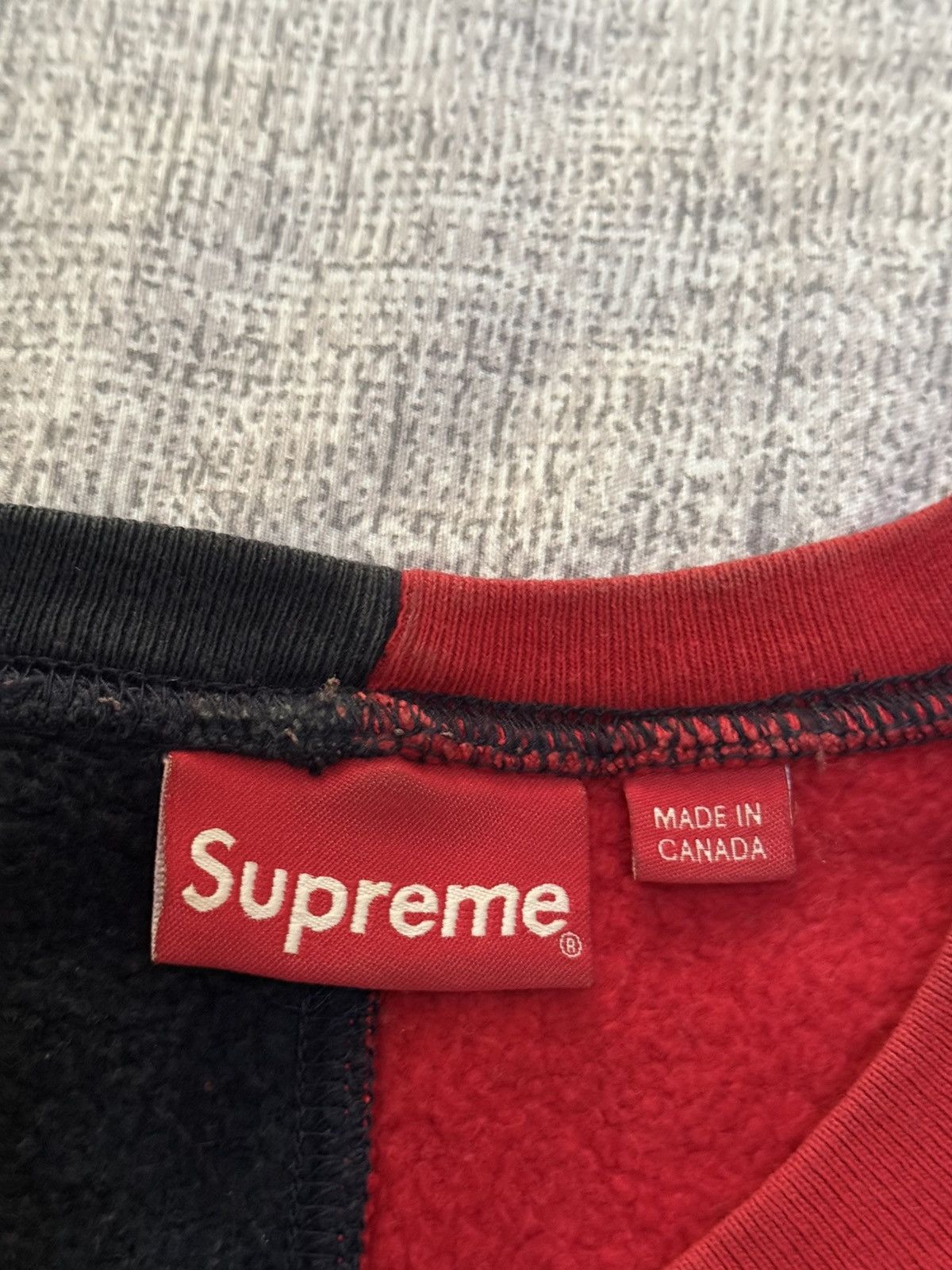 Supreme Supreme split crewneck Size US M / EU 48-50 / 2 - 3 Thumbnail