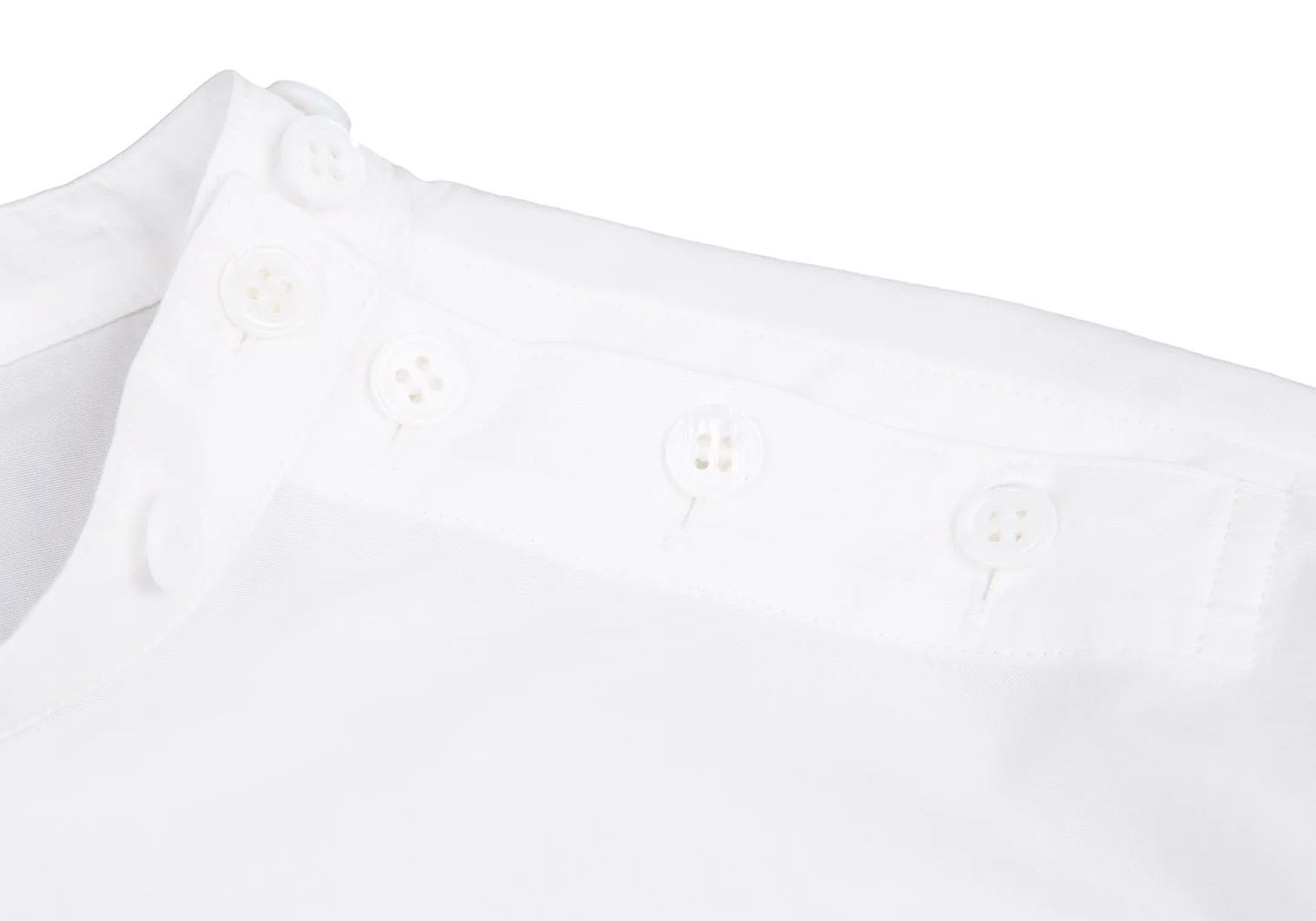Yohji Yamamoto Yohji Yamamoto Double-Faced Embroidered Shirt White Size US S / EU 44-46 / 1 - 5 Thumbnail