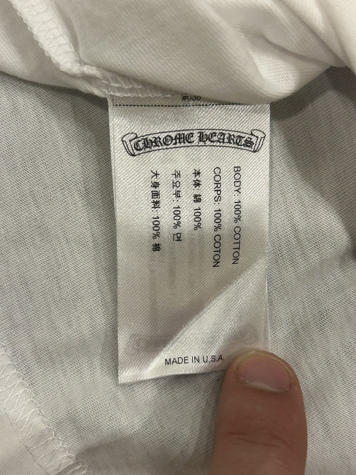 Chrome Hearts Chrome Hearts Las Vegas Tee Size US M / EU 48-50 / 2 - 4 Thumbnail